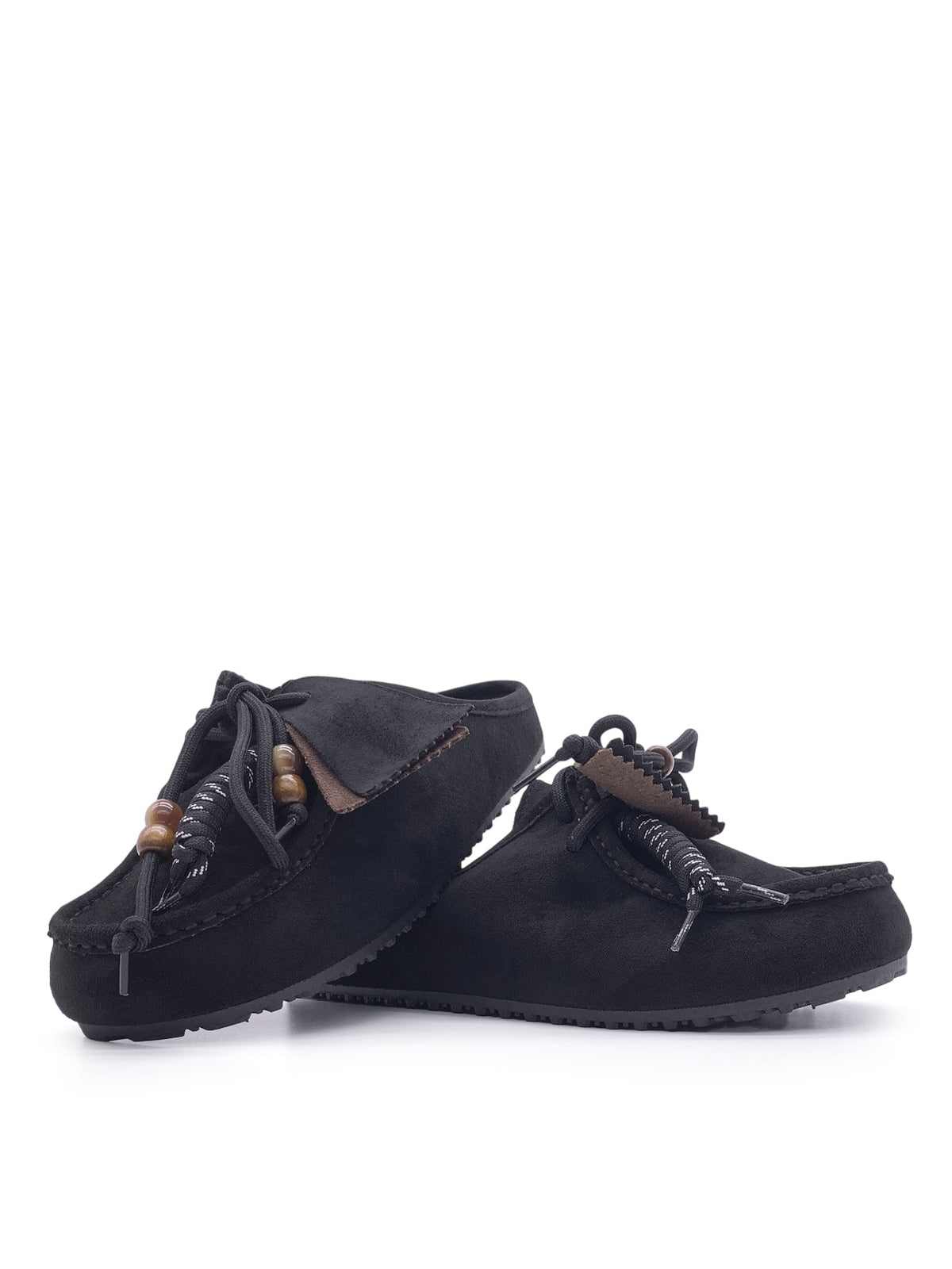 CECILIA - Sabot in camoscio con accessori