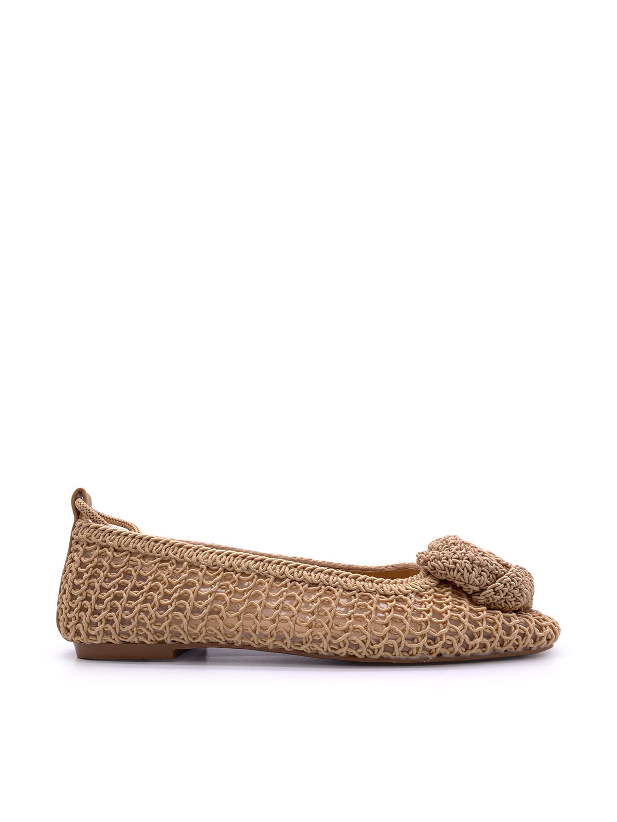 CLOE - Ballerine in tessuto intrecciato