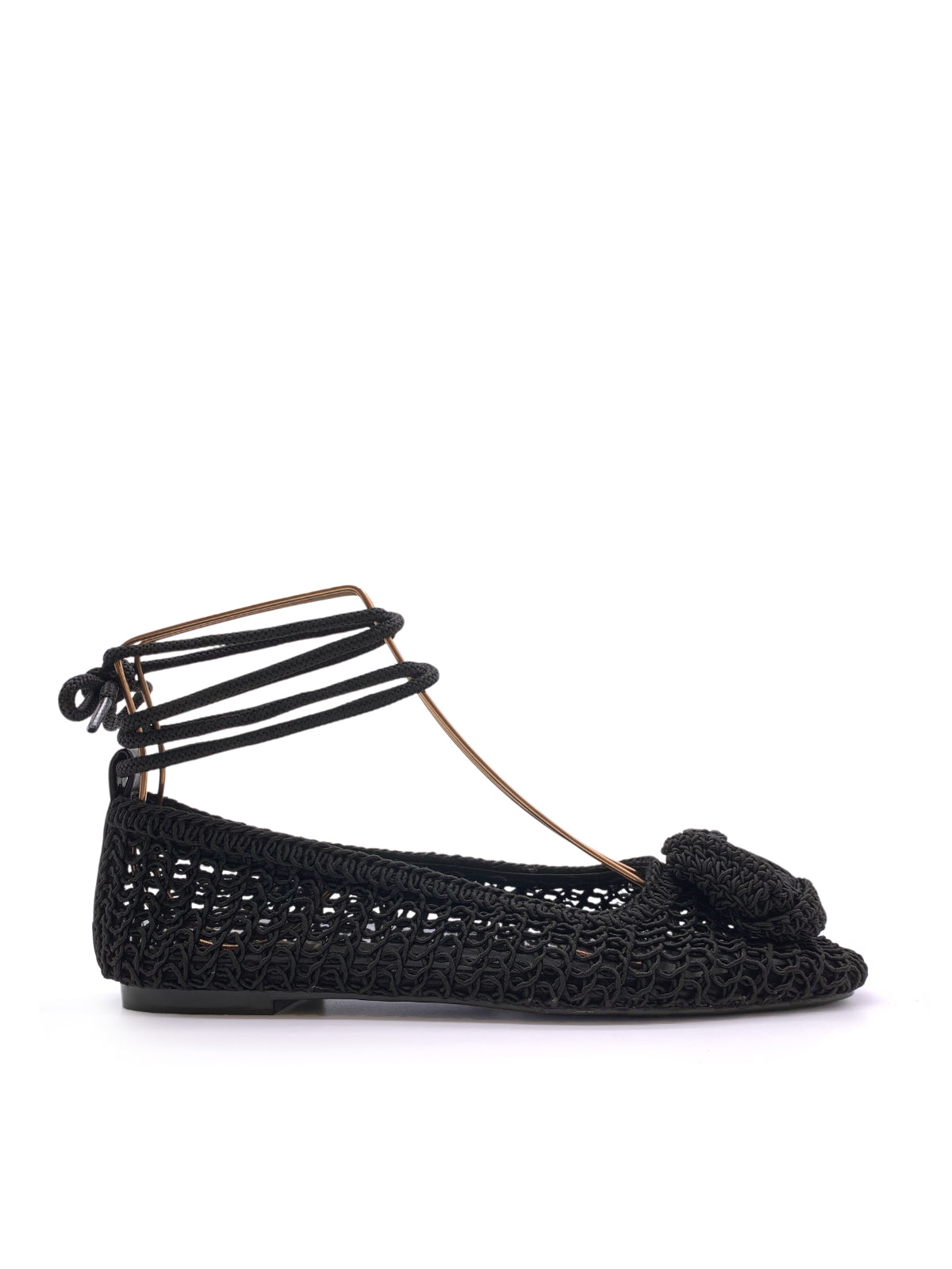 CLOE - Ballerine in tessuto intrecciato