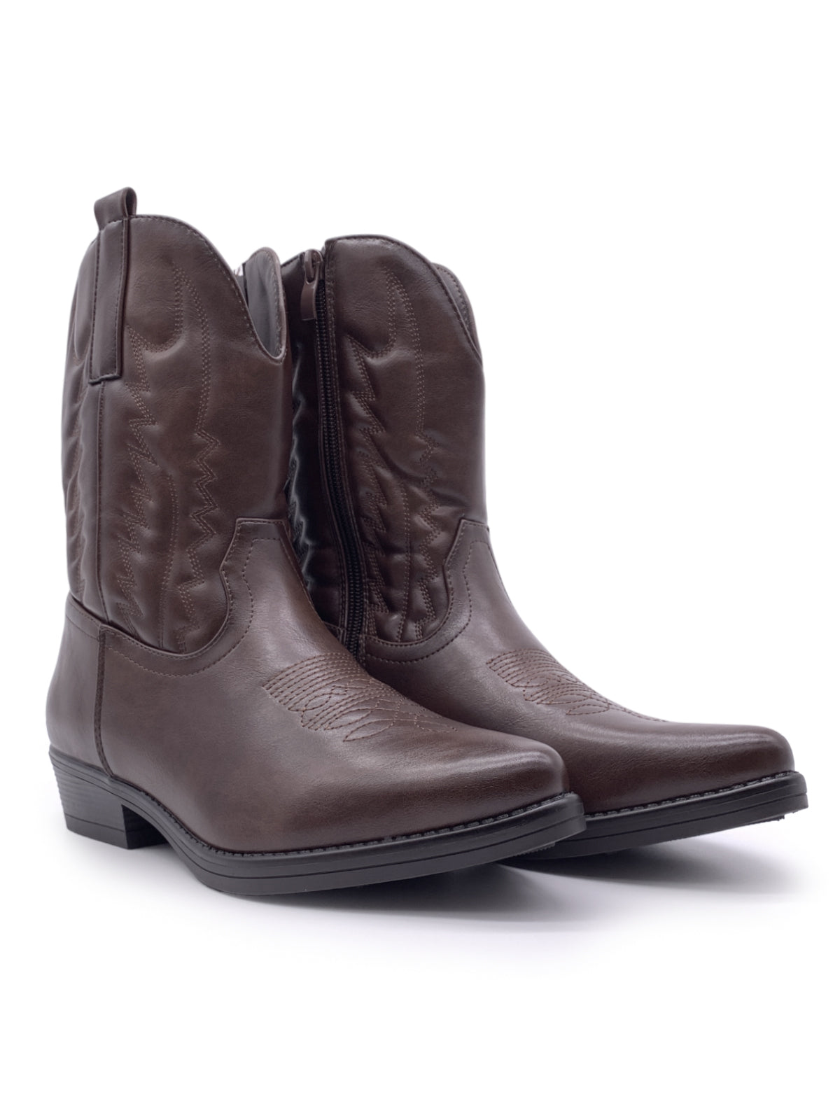 CONNY - Stivaletti in ecopelle con zip laterale