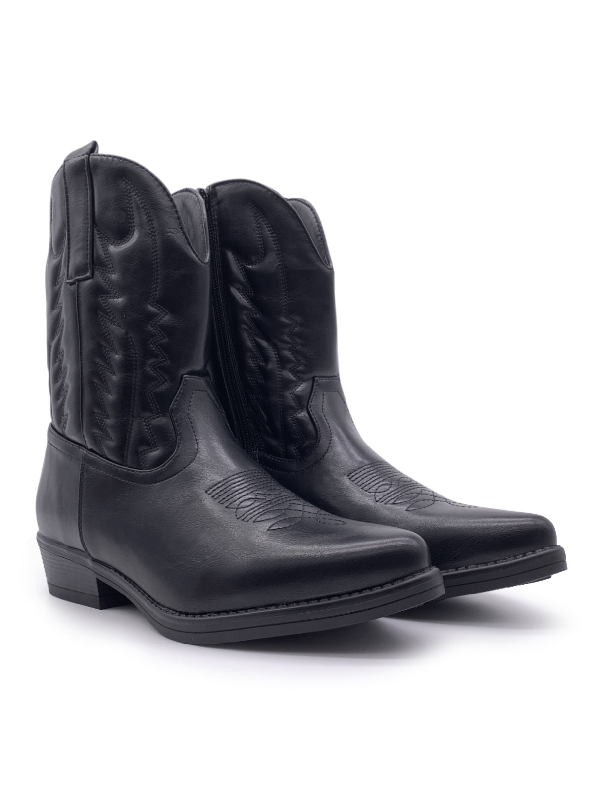 CONNY - Stivaletti in ecopelle con zip laterale