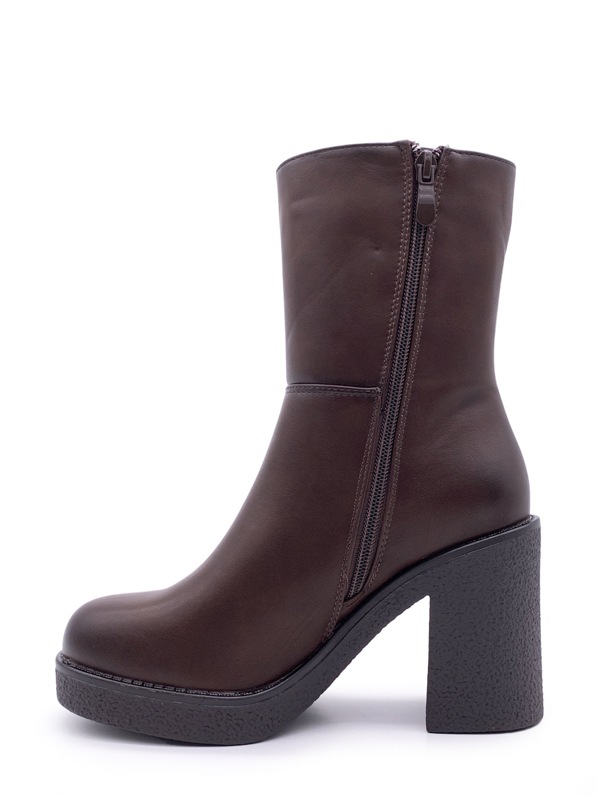 DAFNE - Tronchetti in ecopelle con plateau in gomma