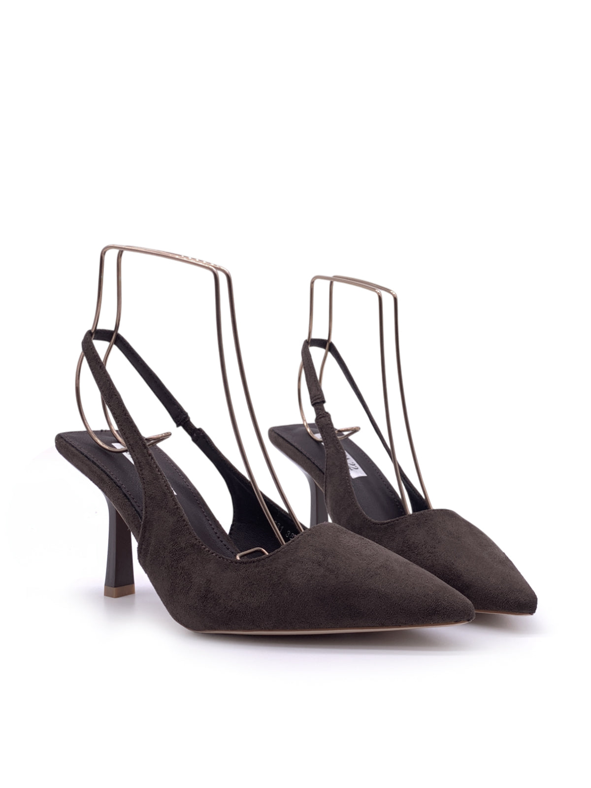 DAISY - Decolletè Slingback in camoscio