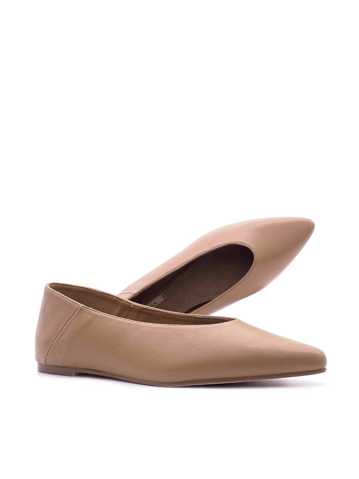DAKOTA - Ballerine a punta in ecopelle