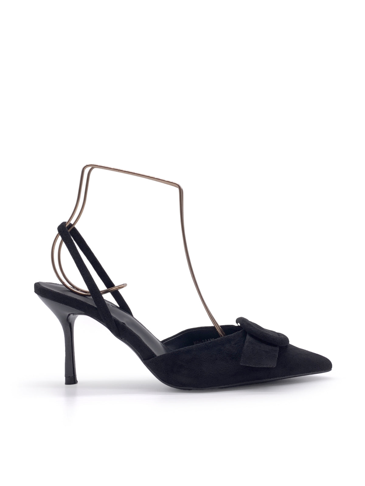 DONNIE - Decolletè in camoscio con accessorio