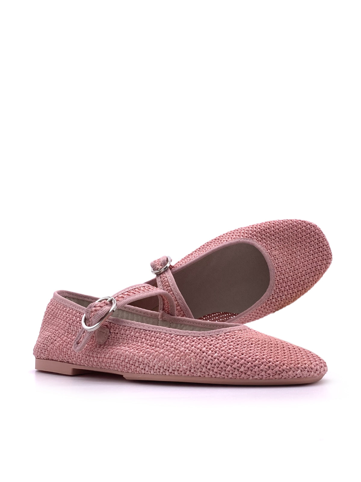 DORA - Mary Jane in rafia intrecciata