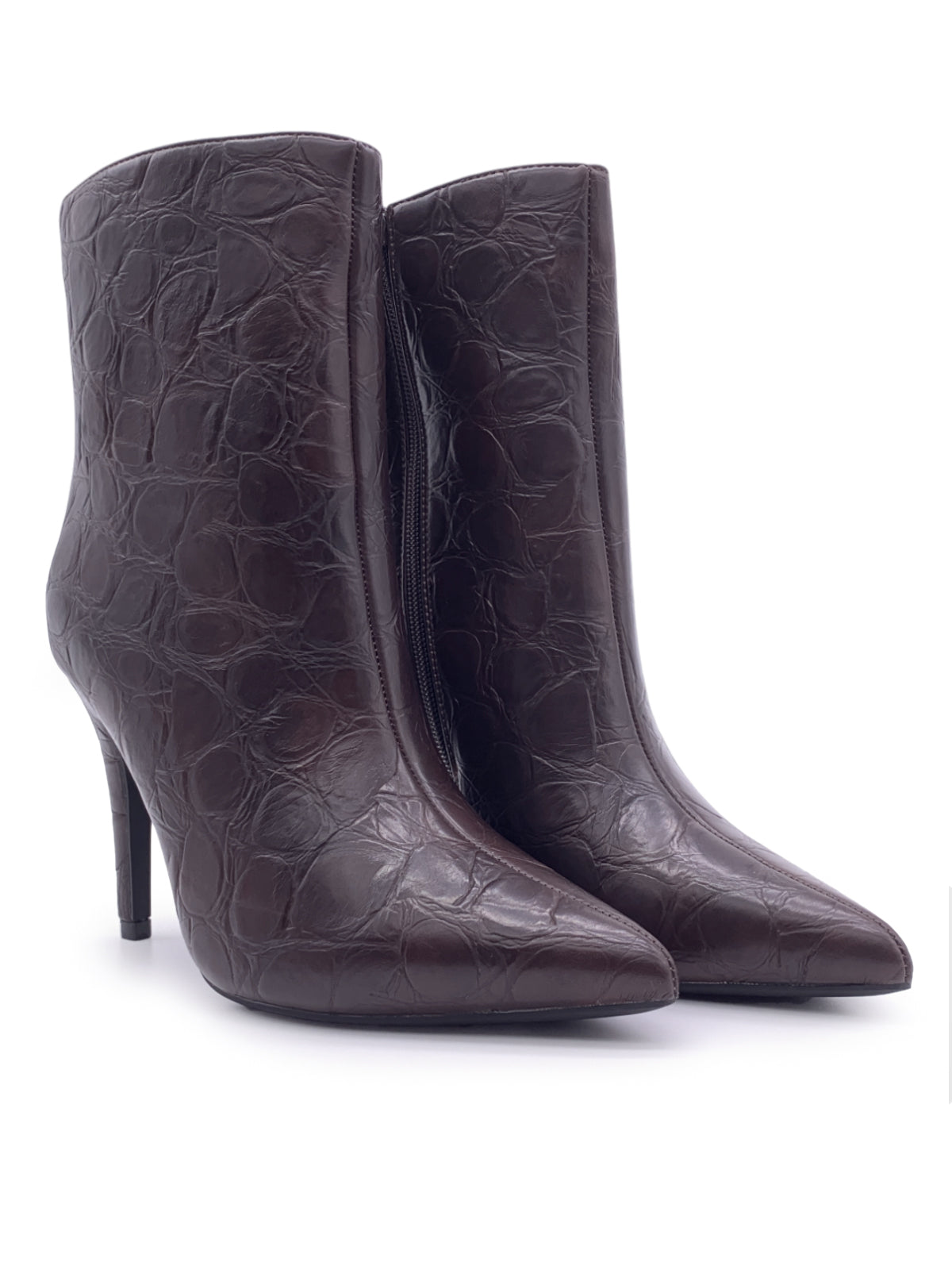 DRUSILLA - Tronchetti in ecopelle stampa coccodrillo