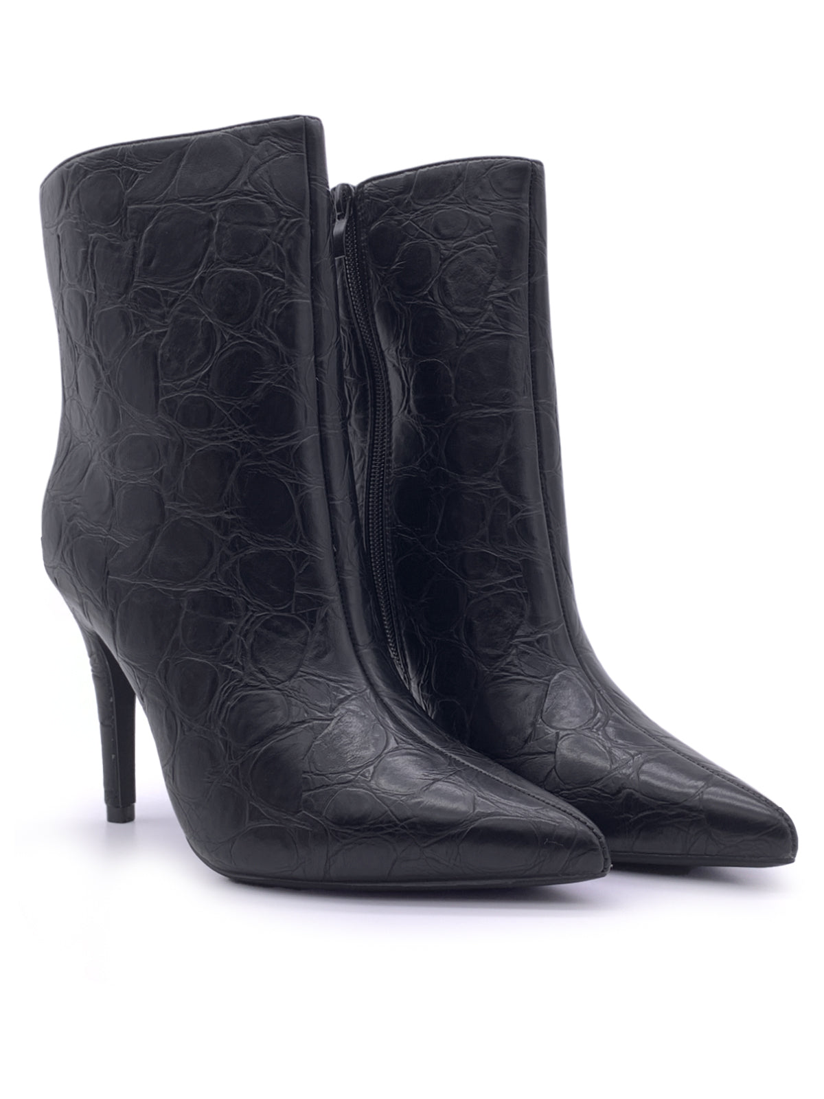 DRUSILLA - Tronchetti in ecopelle stampa coccodrillo