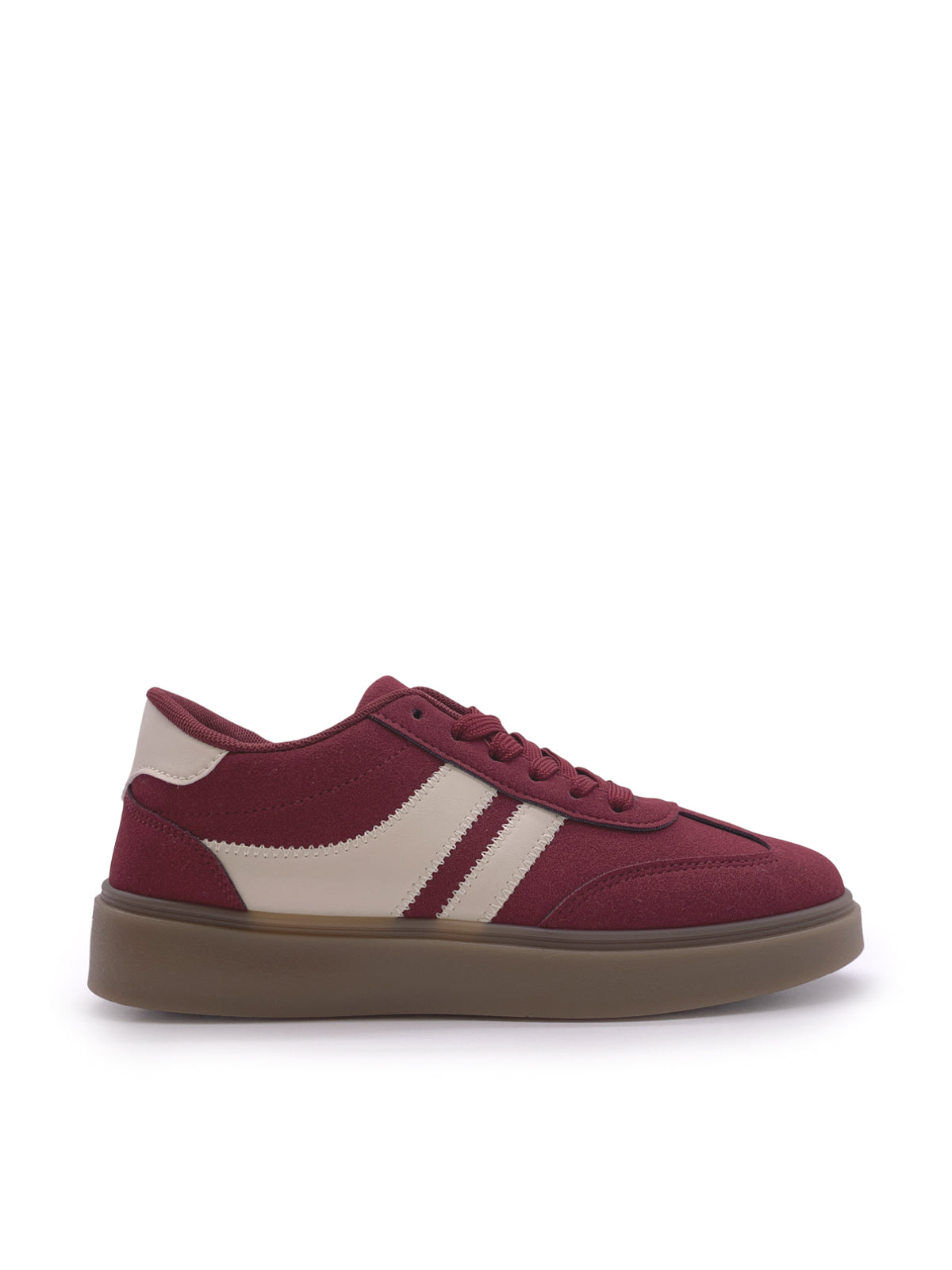 EDELINE - Sneakers in camoscio con stringhe