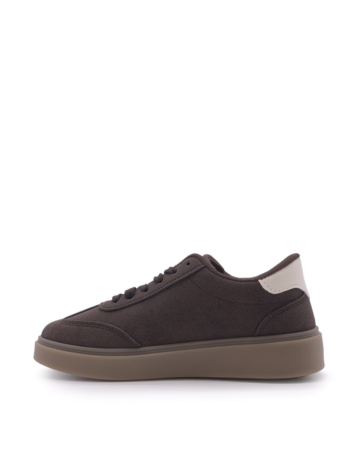 EDELINE - Sneakers in camoscio con stringhe
