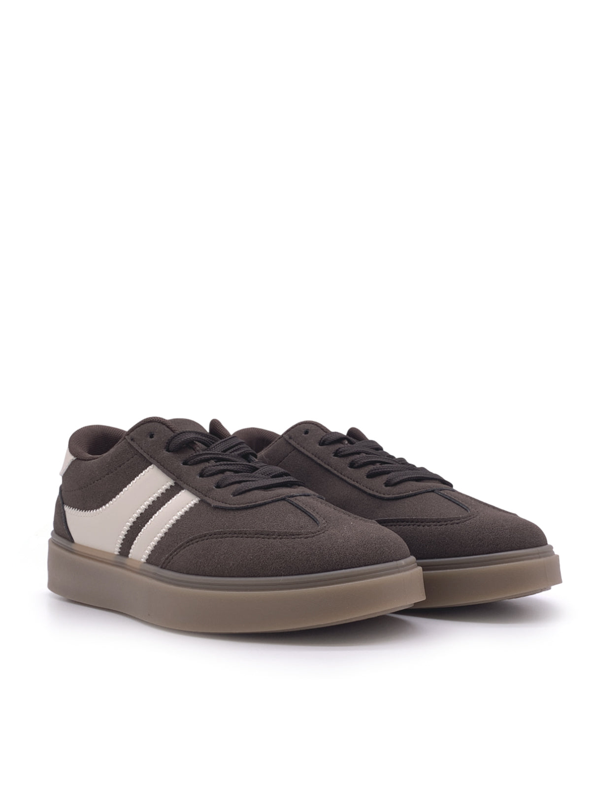 EDELINE - Sneakers in camoscio con stringhe