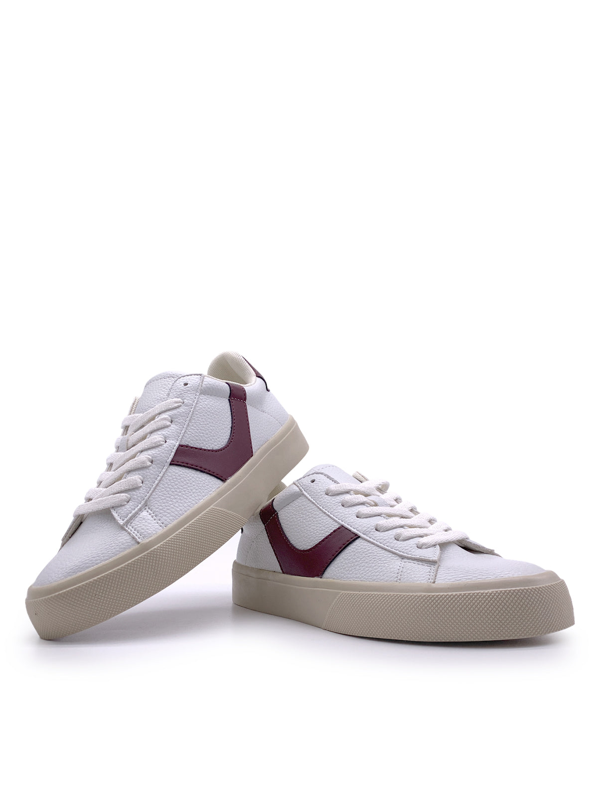 ELINA - Sneakers in ecopelle con stringhe