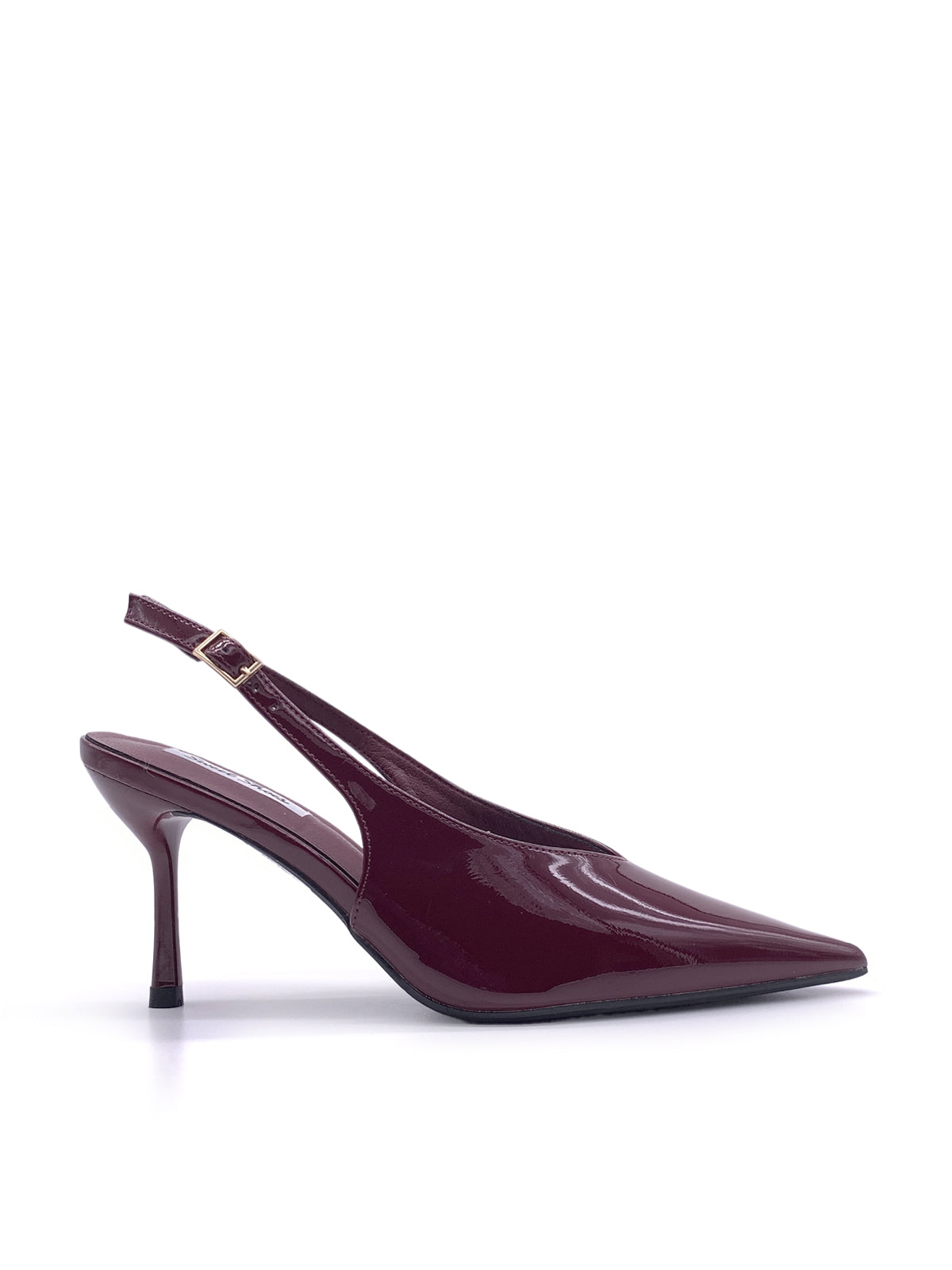ELSA - Decolletè Slingback in vernice con tacco alto