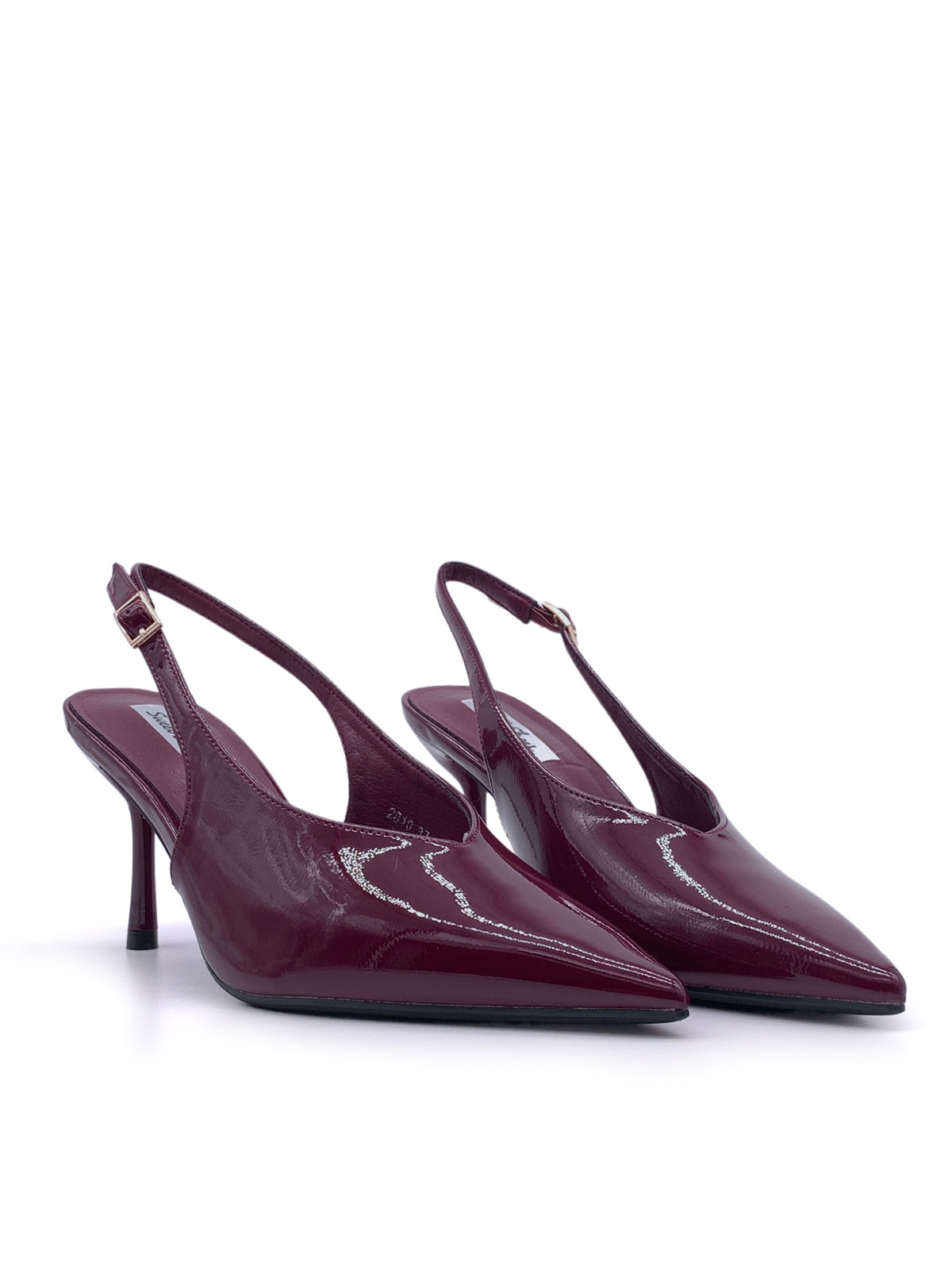 ELSA - Decolletè Slingback in vernice con tacco alto