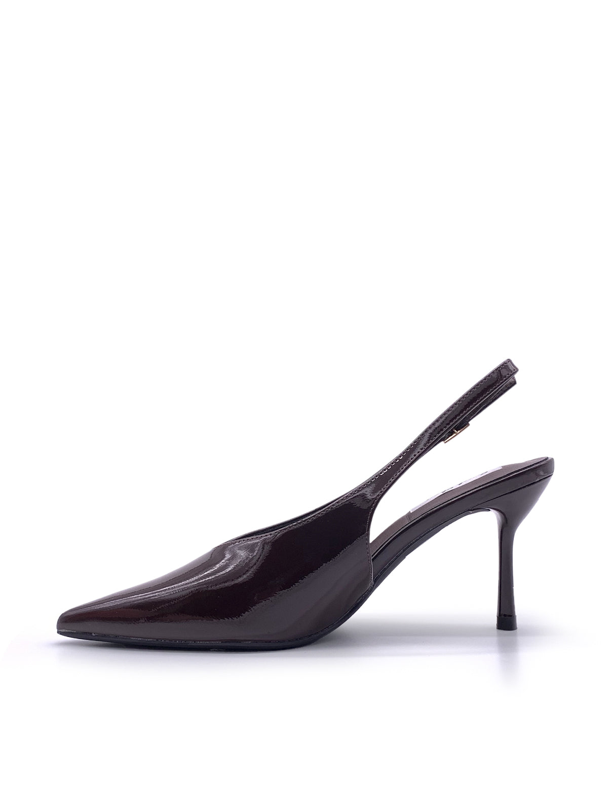 ELSA - Decolletè Slingback in vernice con tacco alto