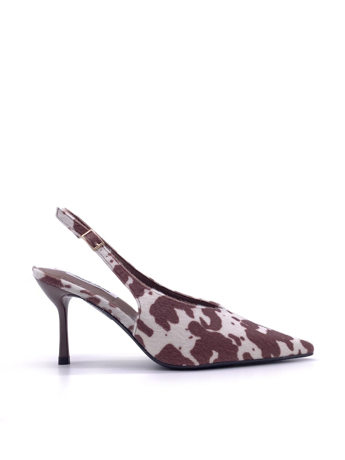 ELSA - Decolletè Slingback in vernice con tacco alto