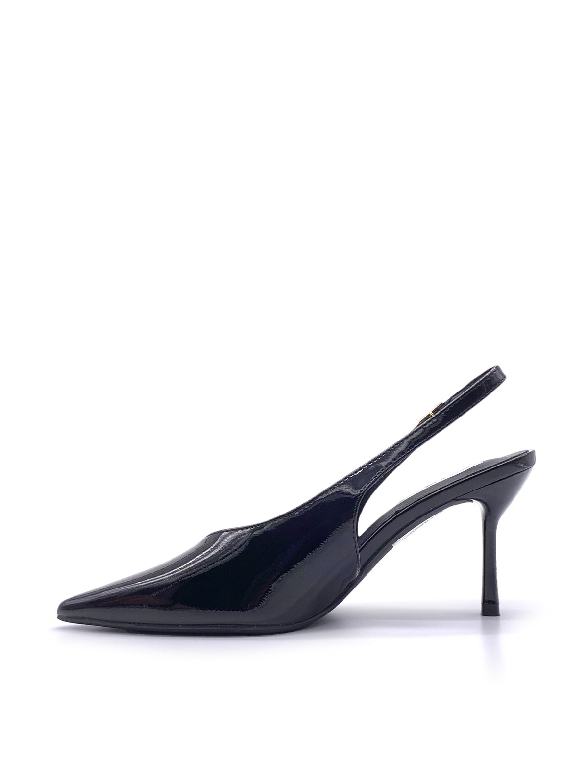 ELSA - Decolletè Slingback in vernice con tacco alto