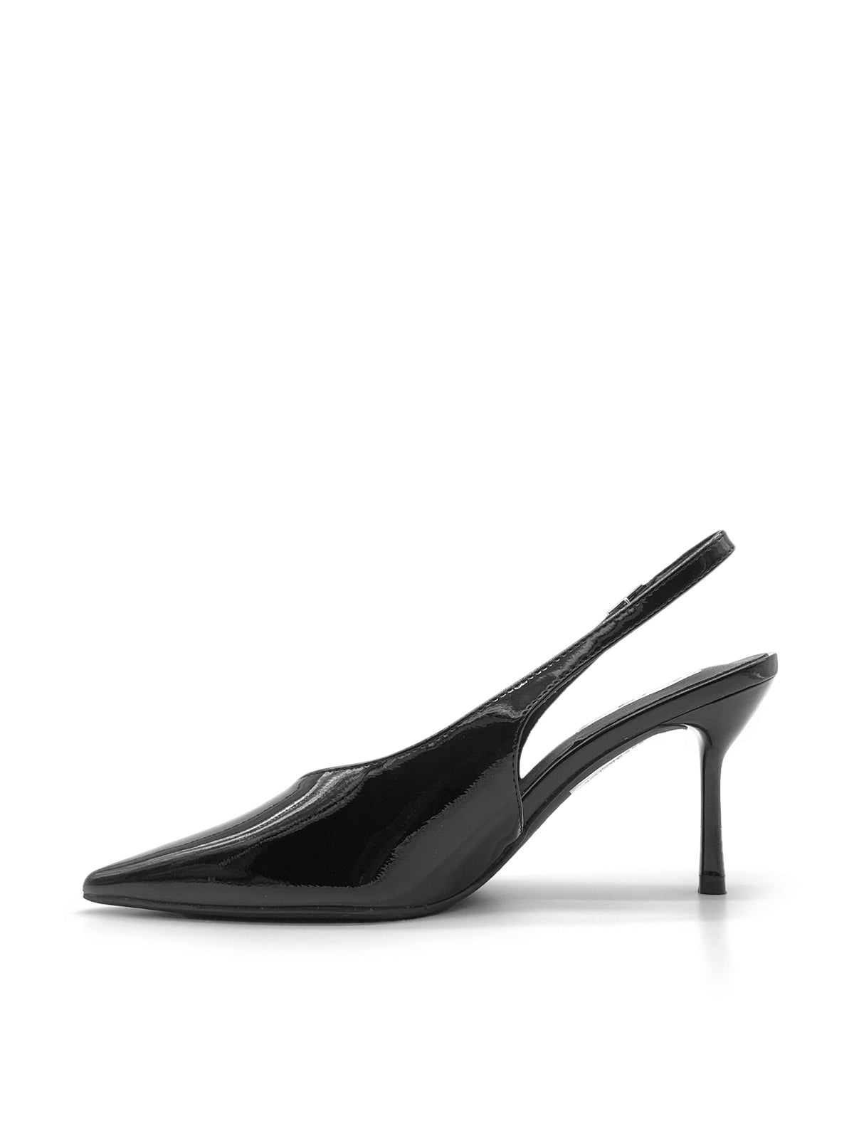 ELSA - Decolletè Slingback in vernice con tacco alto