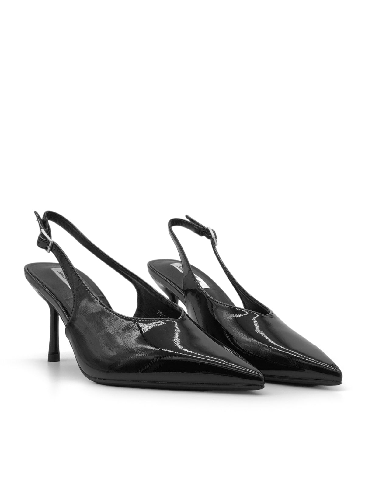 ELSA - Decolletè Slingback in vernice con tacco alto