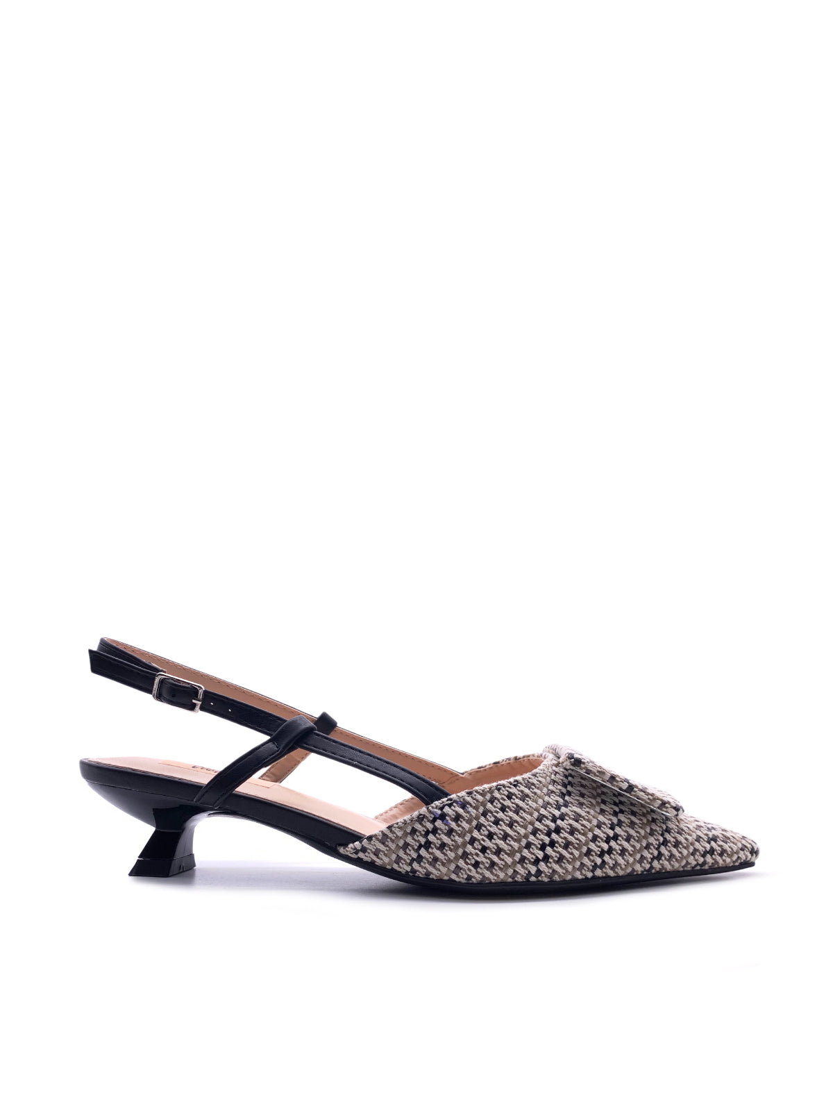 EMY - Decolletè Slingback in tessuto multicolor