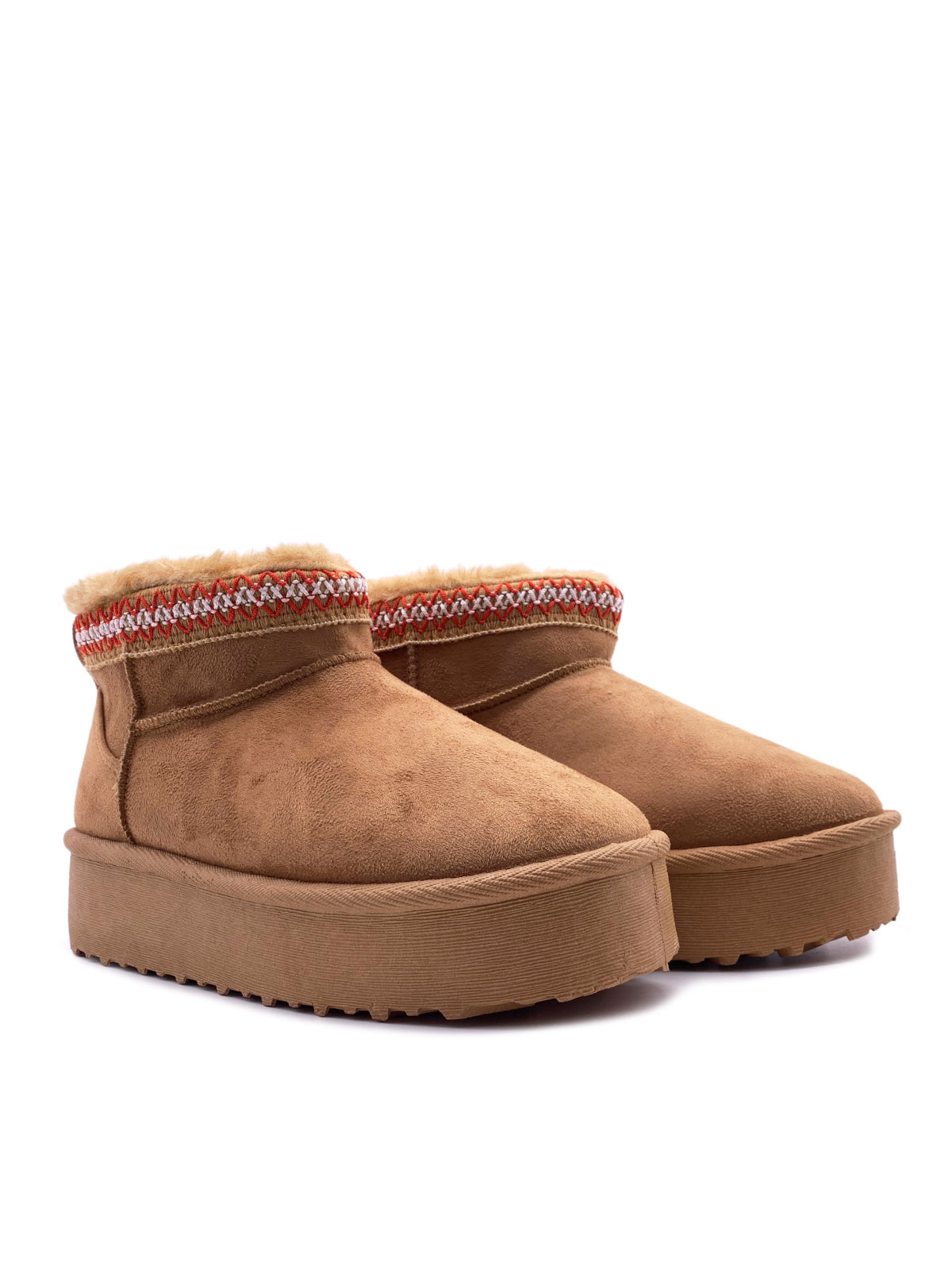 FLAMINIA - Stivaletti eskimo con platform e imbottitura