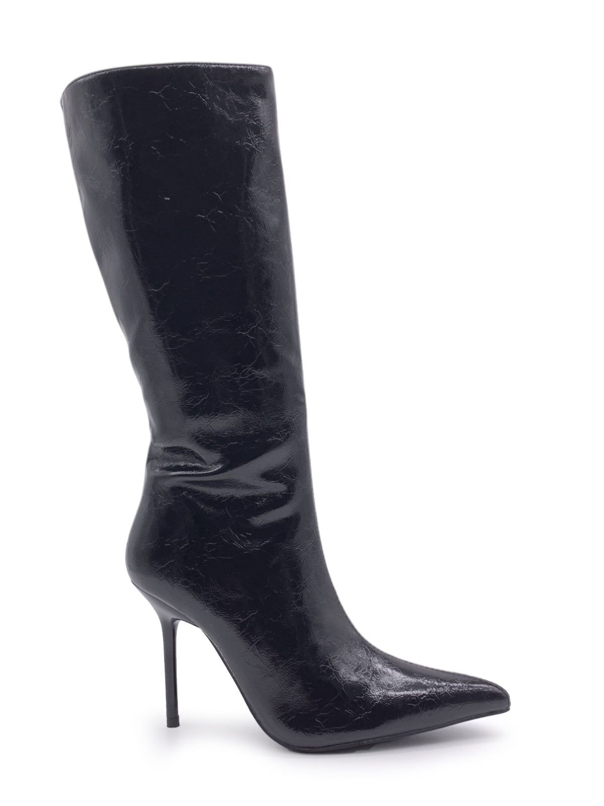 FLORIANA - Stivali in vernice con tacco a spillo