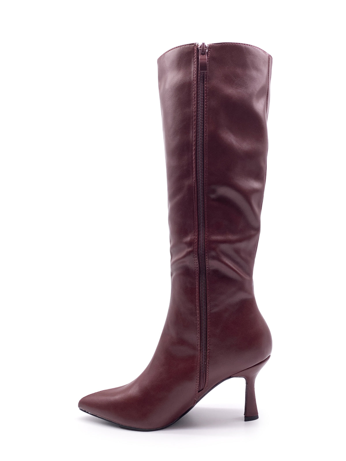 GEA - Stivali in ecopelle con zip laterale