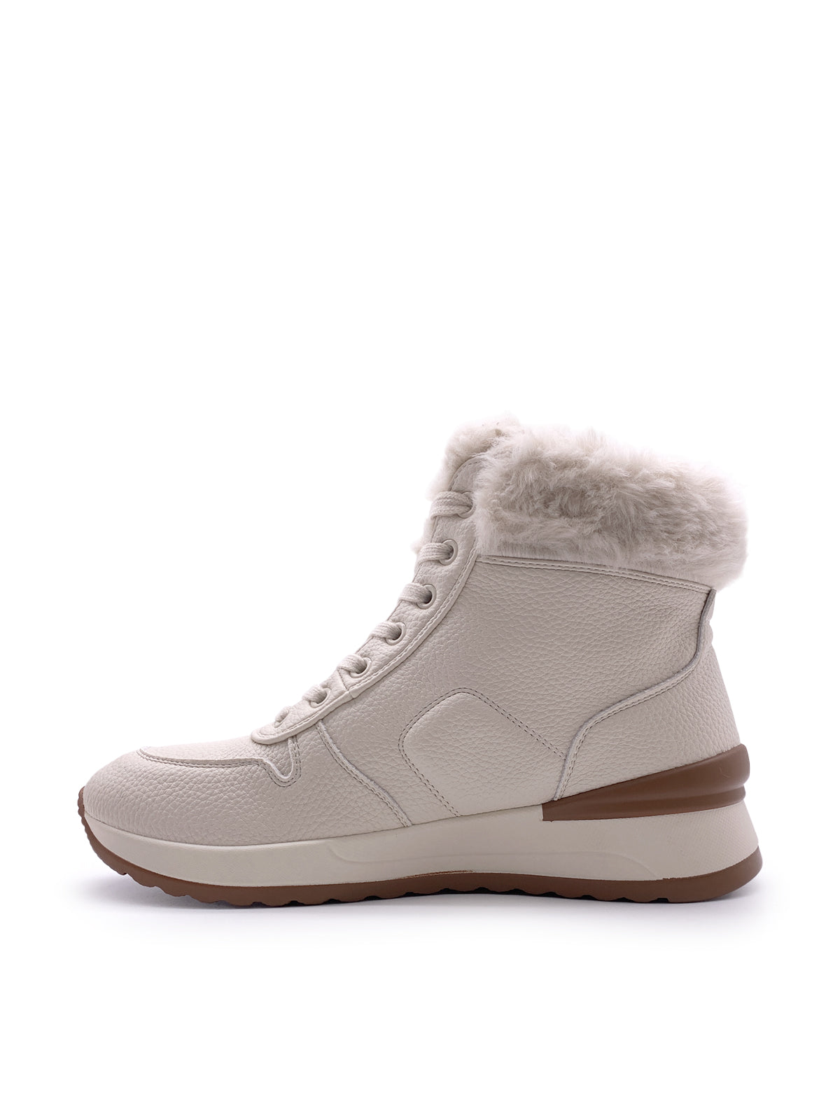 GIONA - Sneakers eskimo con stringhe e zip