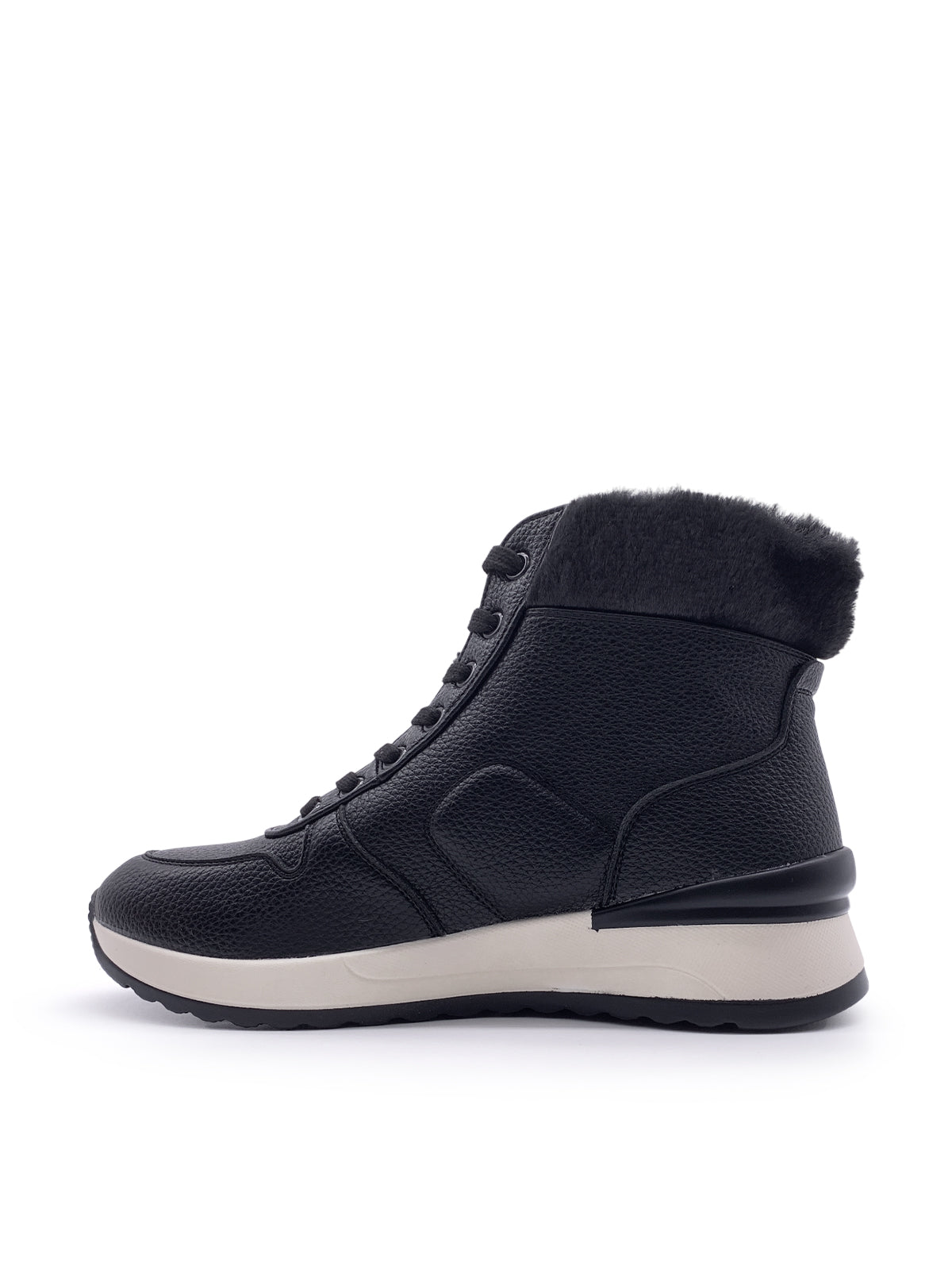 GIONA - Sneakers eskimo con stringhe e zip