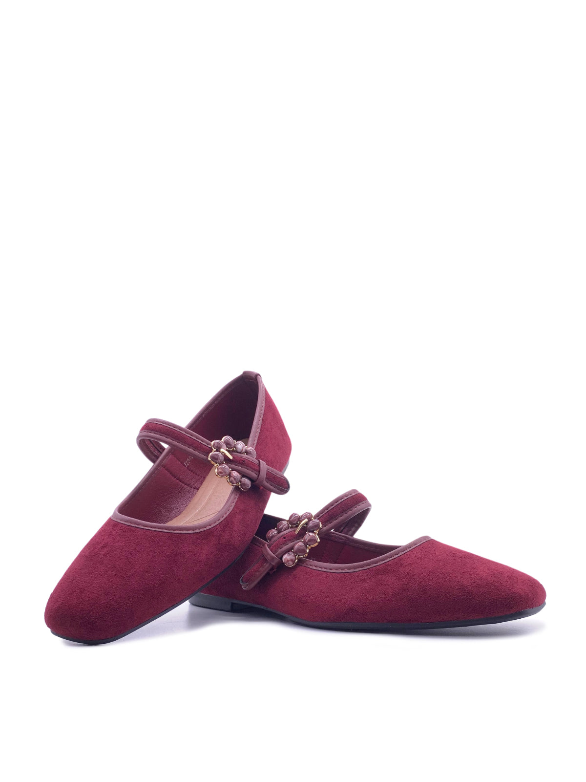 GIUSTA - Ballerine Mary Jane in velluto