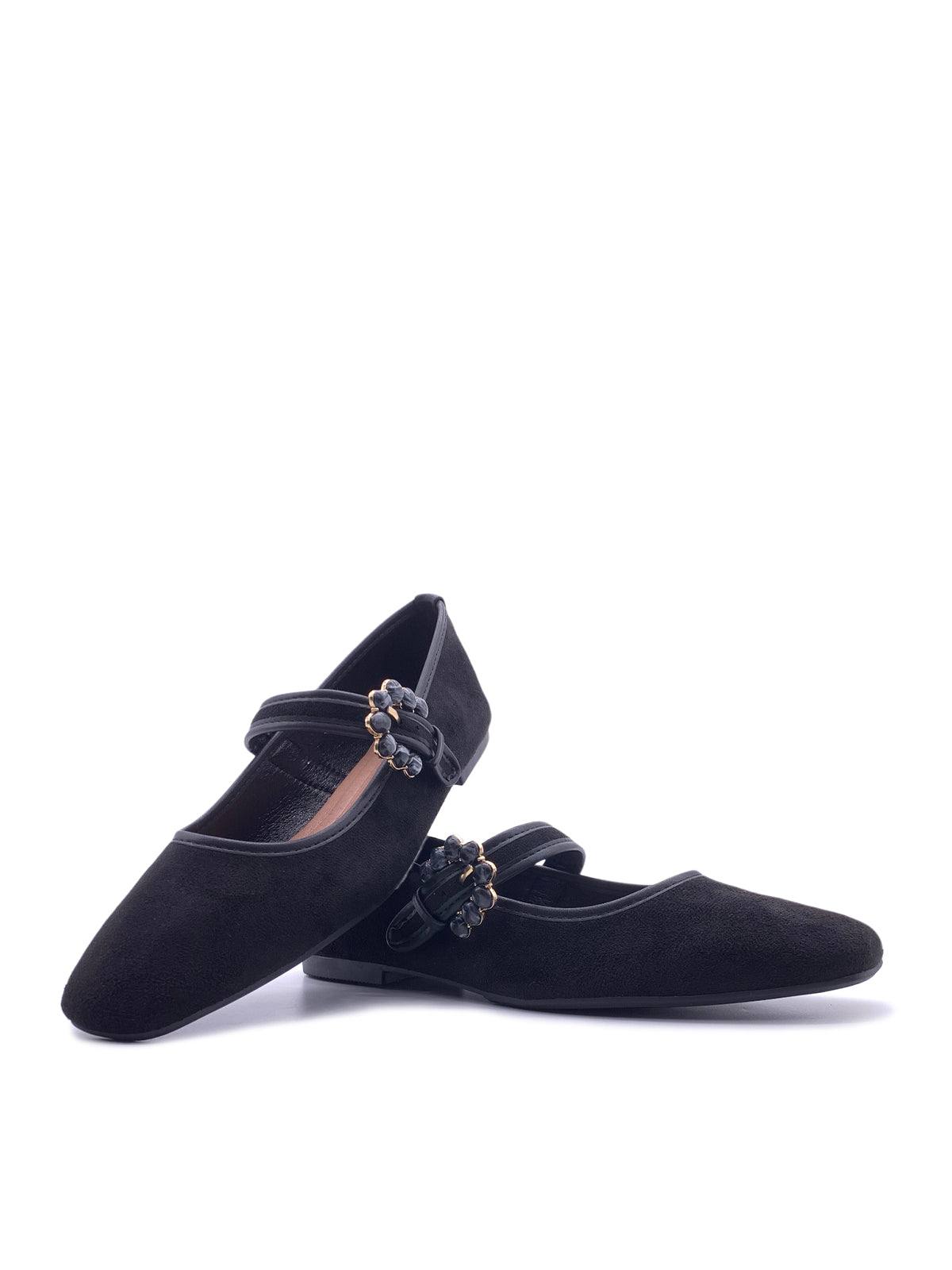 GIUSTA - Ballerine Mary Jane in velluto
