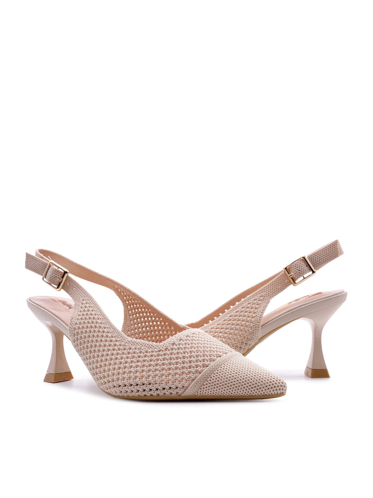 HEIDI - Decolletè Slingback in tessuto con cinturino