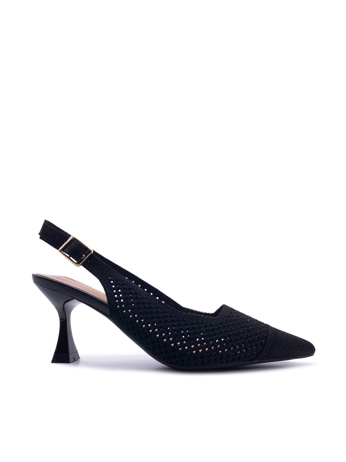 HEIDI - Decolletè Slingback in tessuto con cinturino