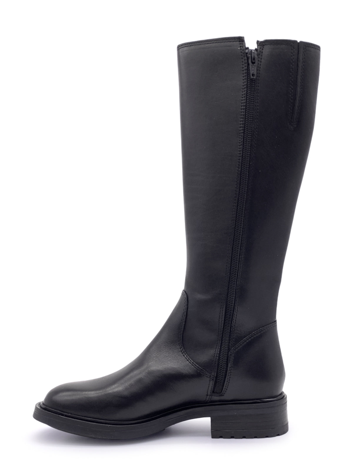 HILARY - Stivali in Vera Pelle con zip laterale