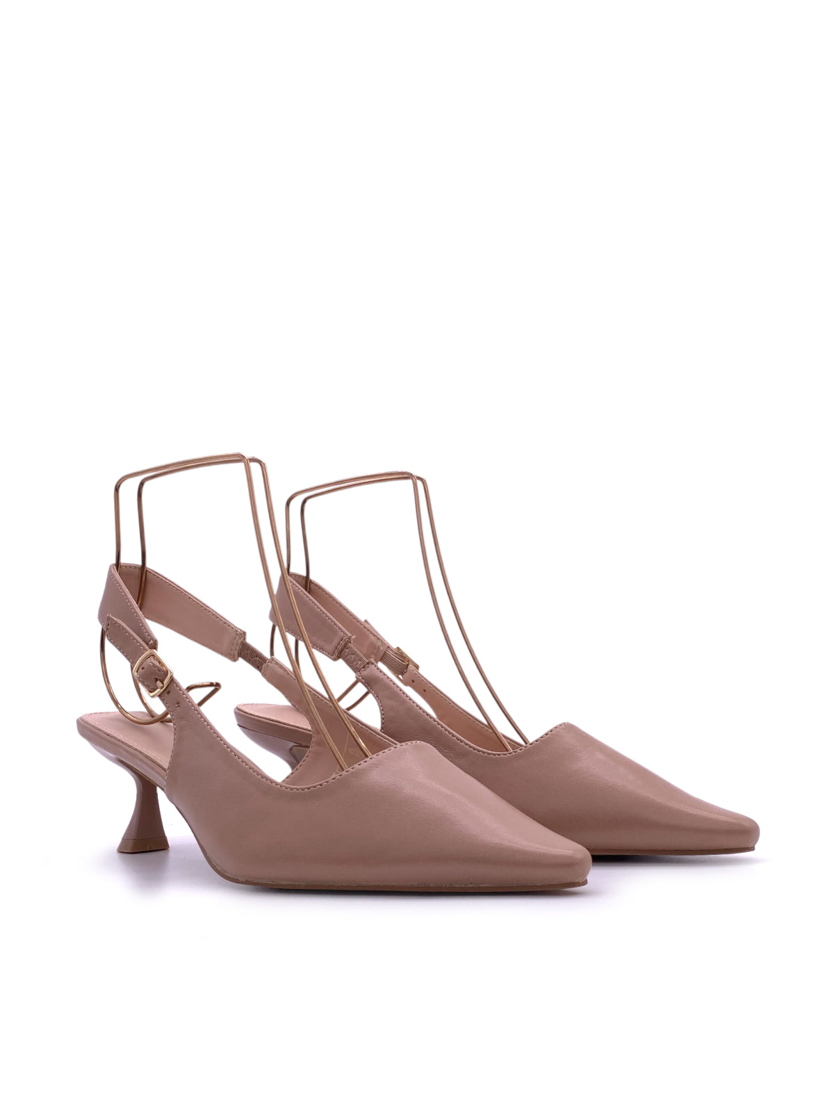 IDRA - Decolletè Slingback in ecopelle con cinturino