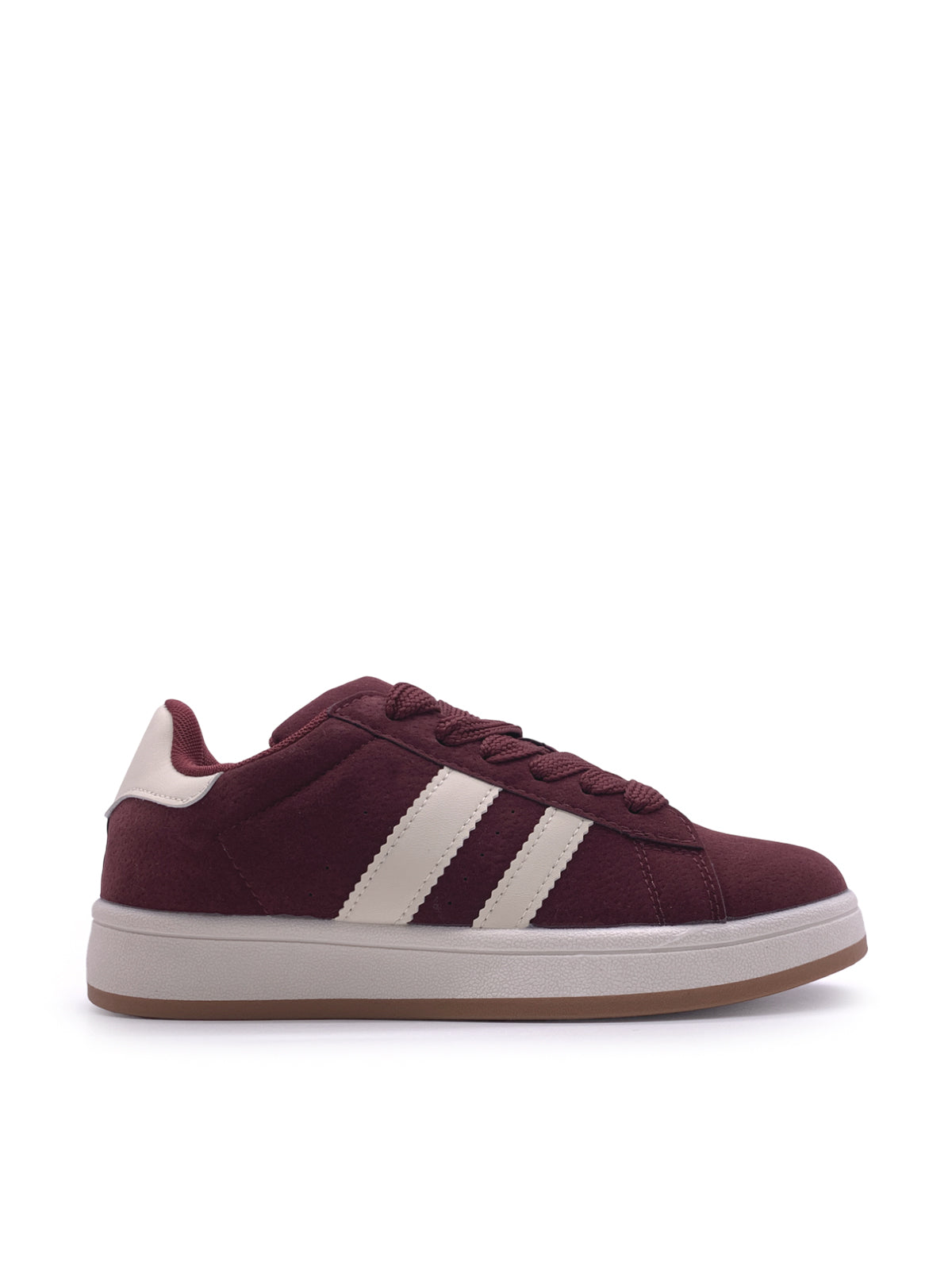 ILARIA - Sneakers in camoscio con stringhe