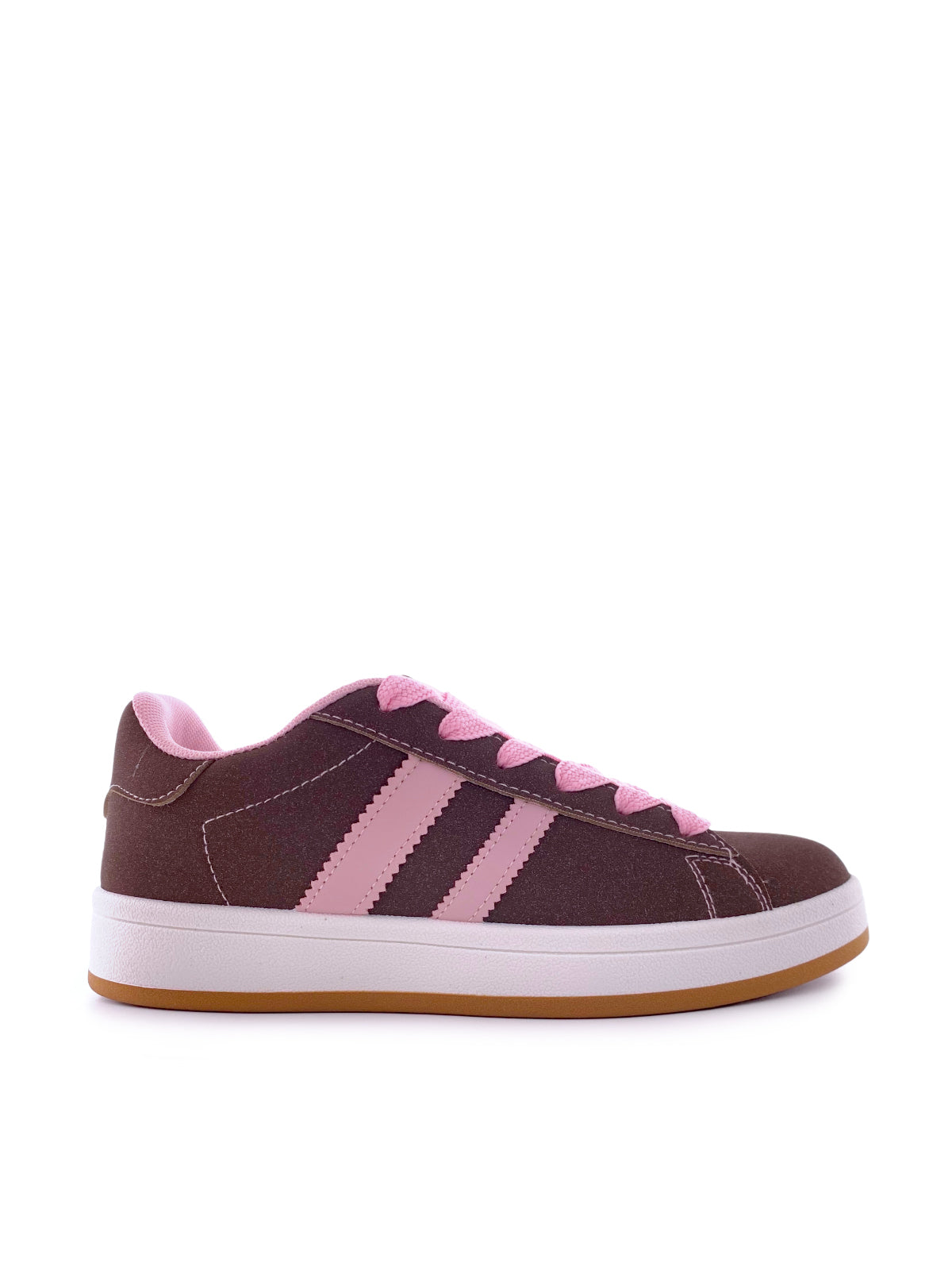 ILARIA - Sneakers in camoscio con stringhe