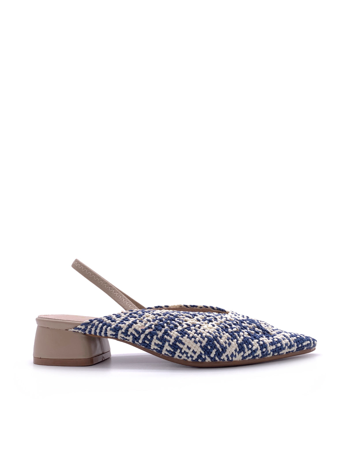 IRIDE - Ballerine slingback in tessuto