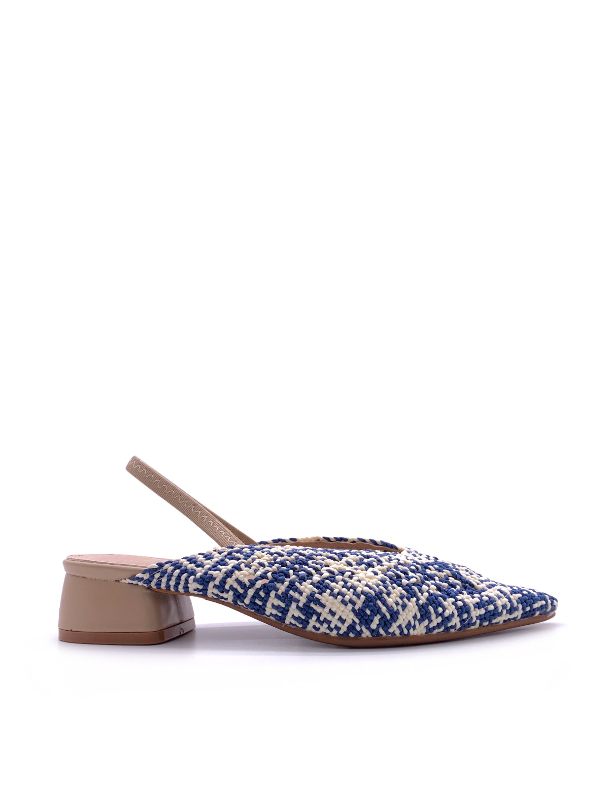 IRIDE - Ballerine slingback in tessuto