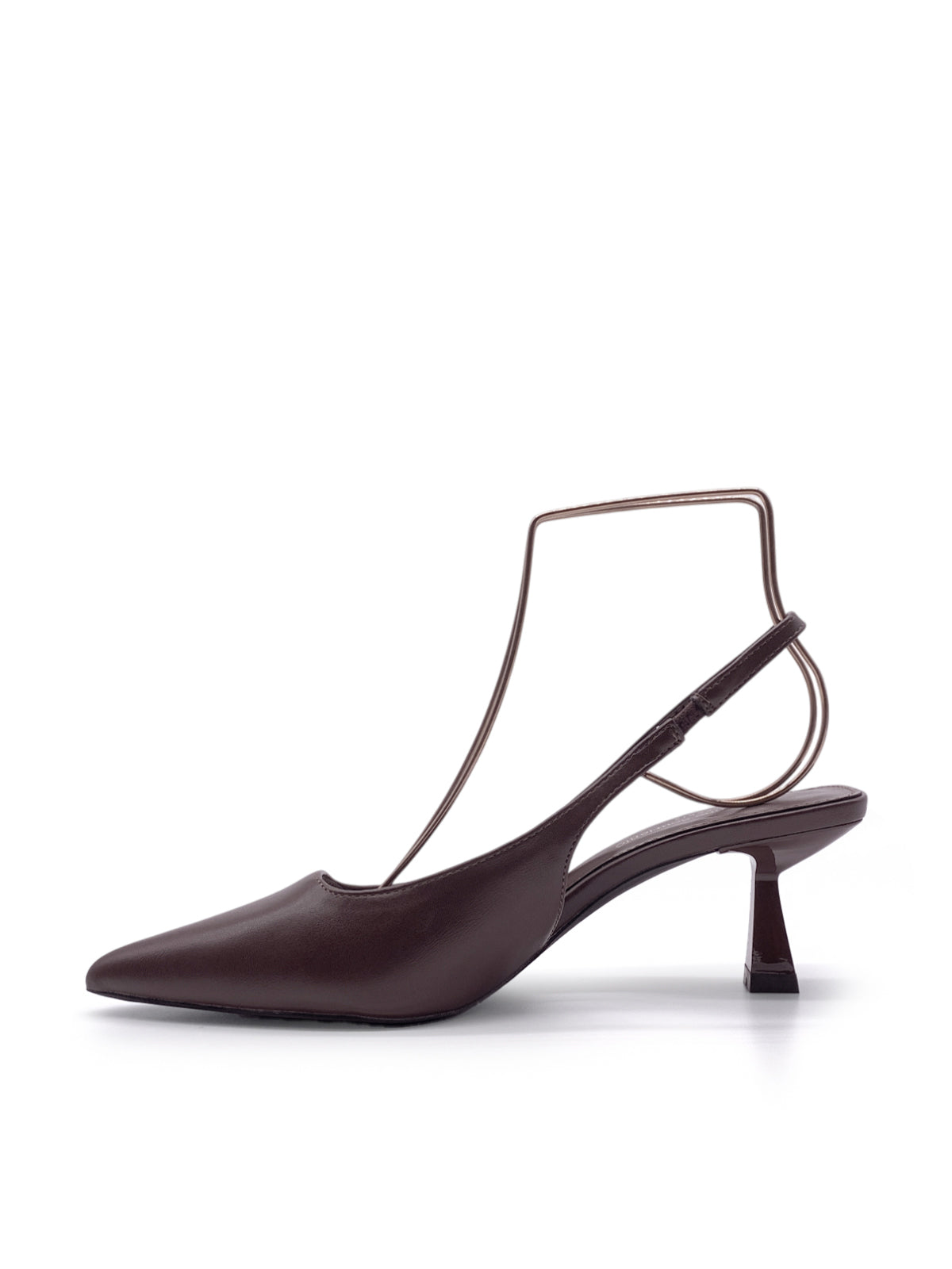 ISLA - Decolletè Slingback in ecopelle