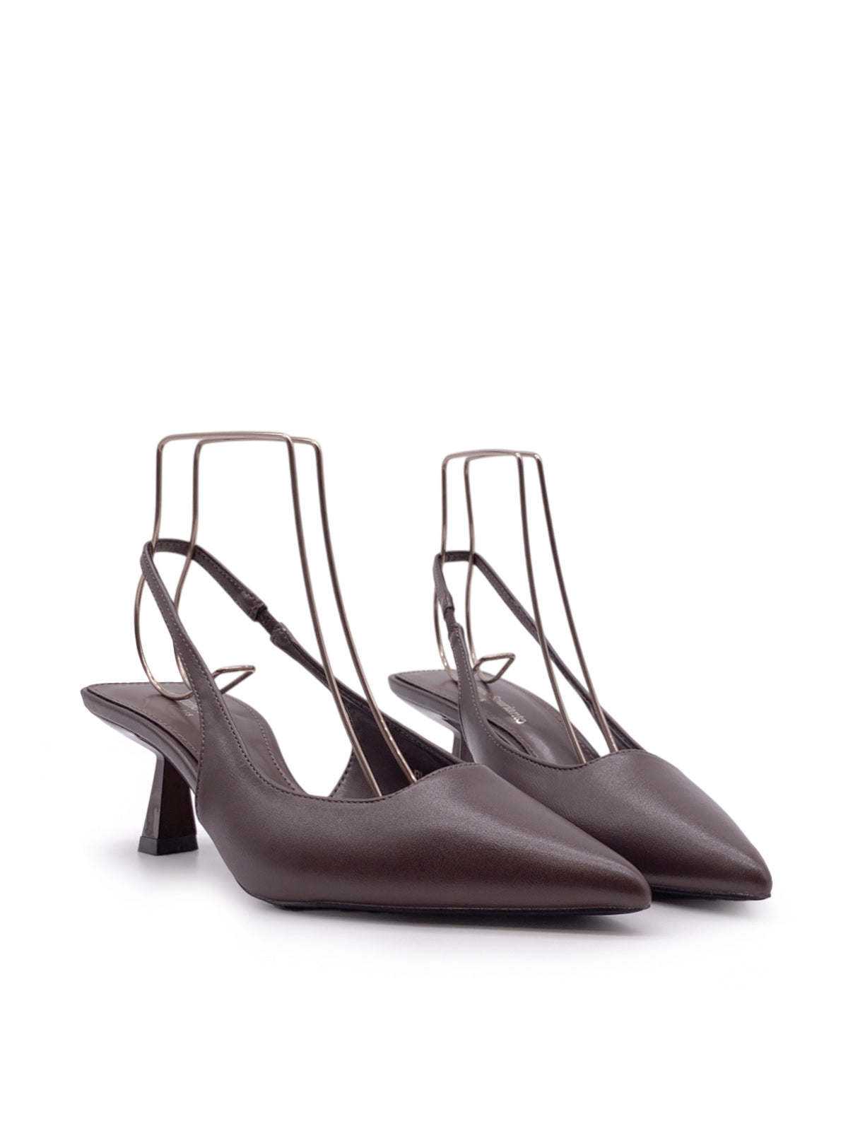 ISLA - Decolletè Slingback in ecopelle