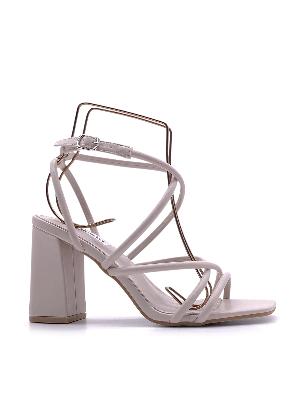 JENNY - Sandali in ecopelle con fascette