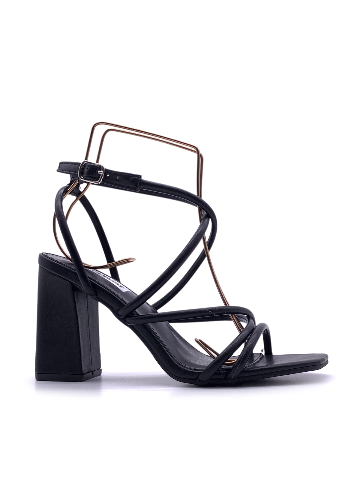 JENNY - Sandali in ecopelle con fascette