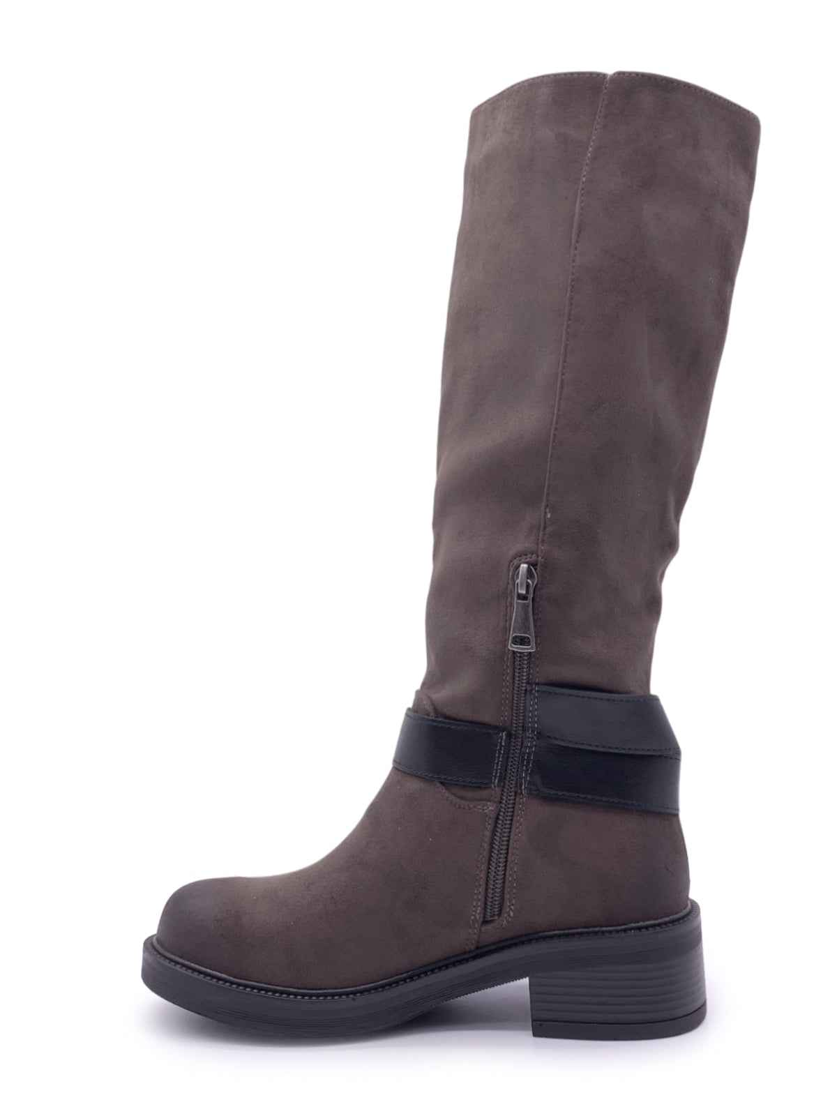 JERA - Stivali in ecopelle con fibbia laterale