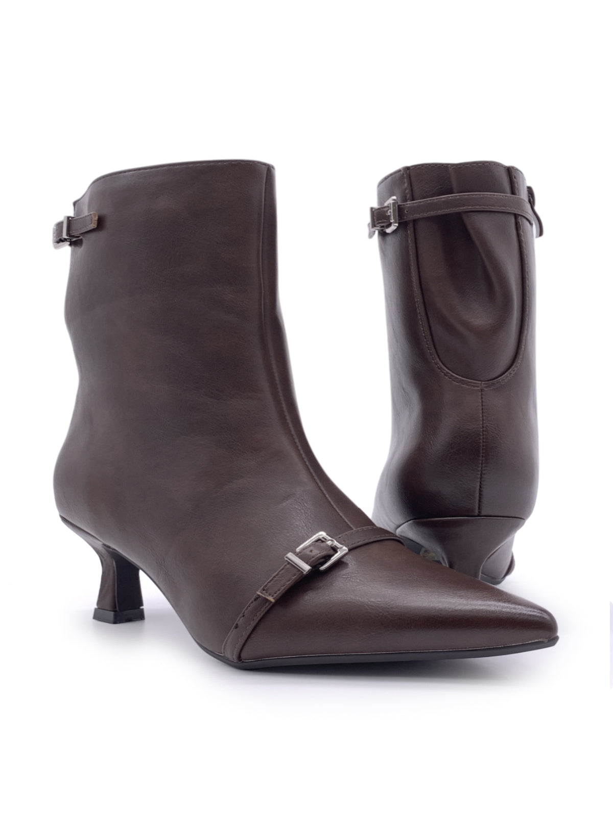 KERRY - Tronchetti in ecopelle con fibbiette