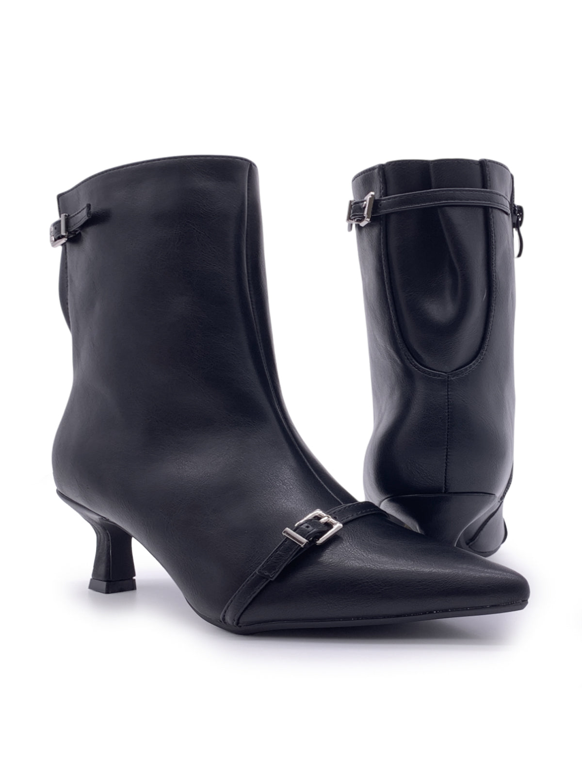 KERRY - Tronchetti in ecopelle con fibbiette