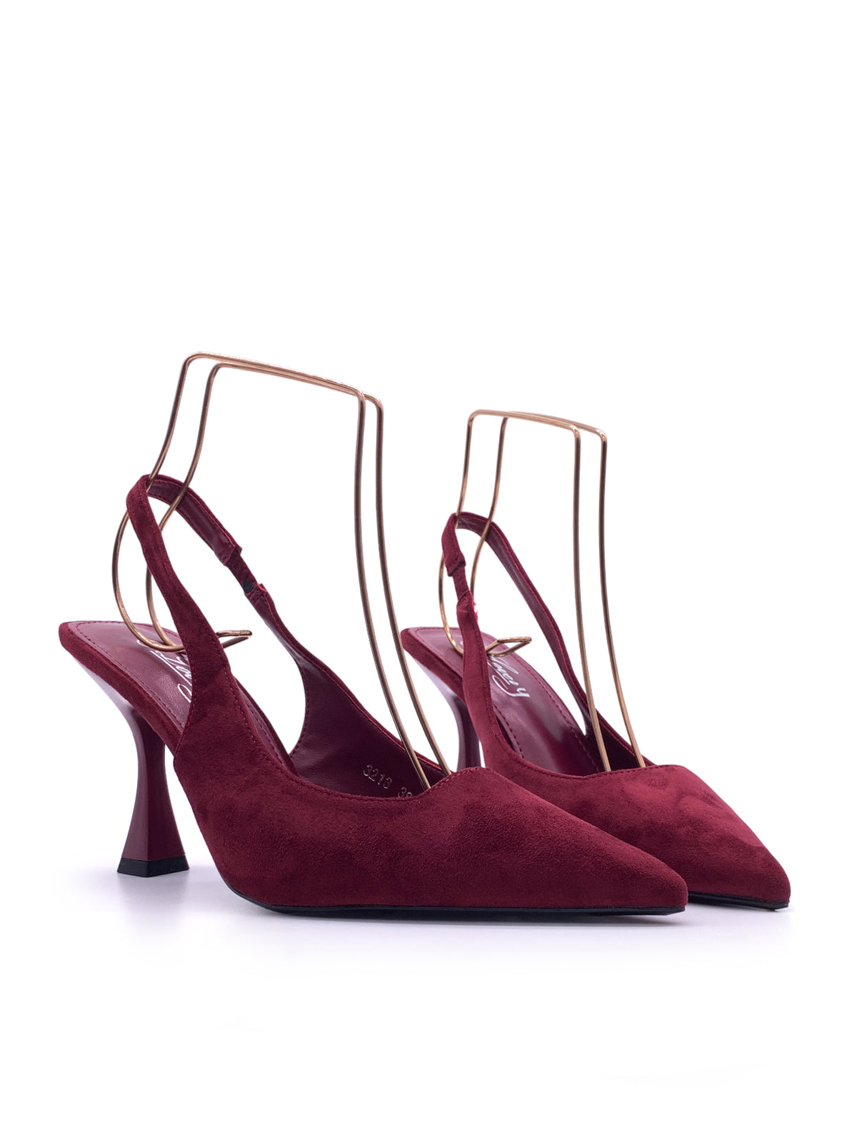 KRIS - Decolletè Slingback in camoscio