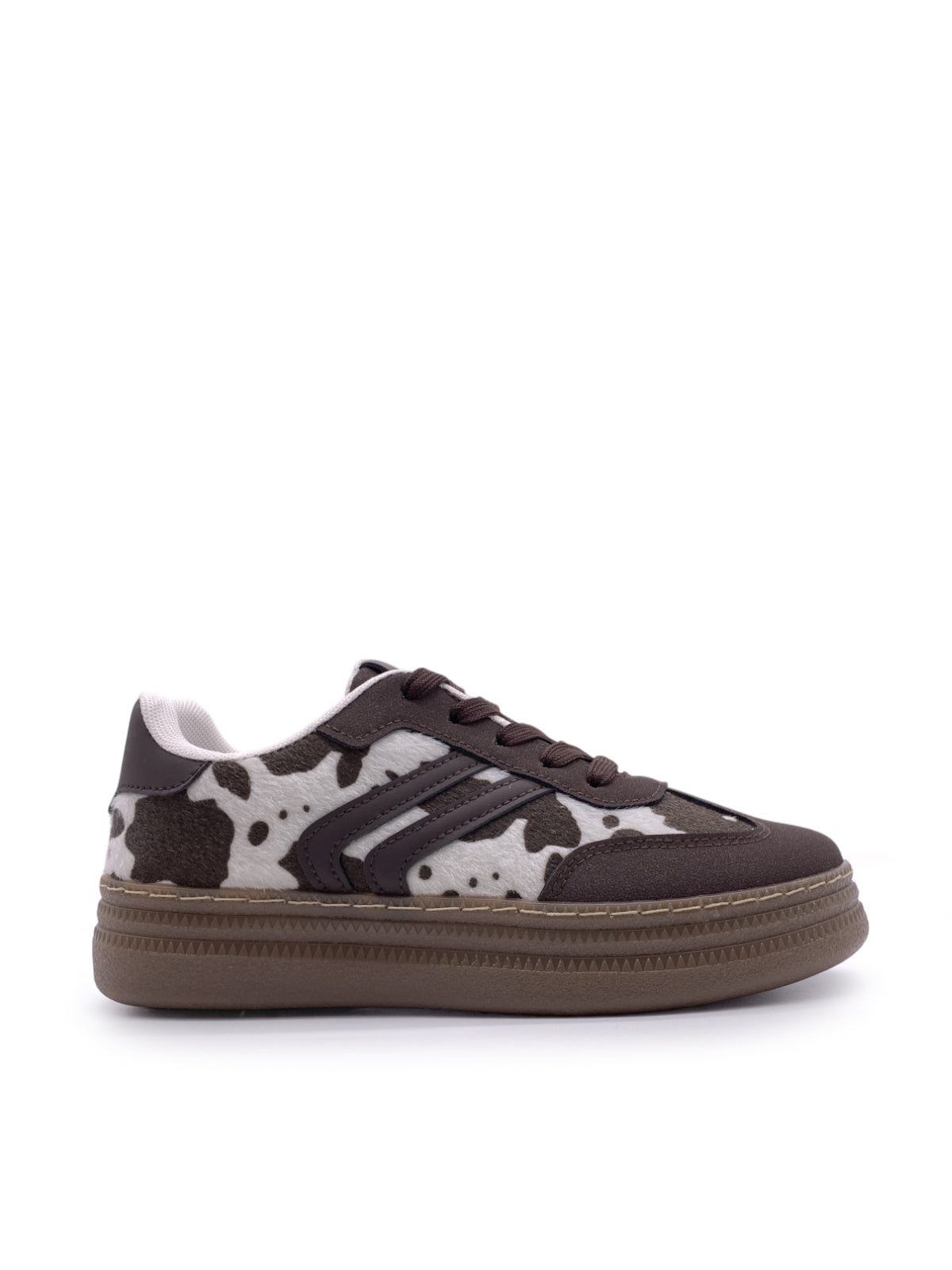 LACEY - Sneakers in camoscio e cavallino
