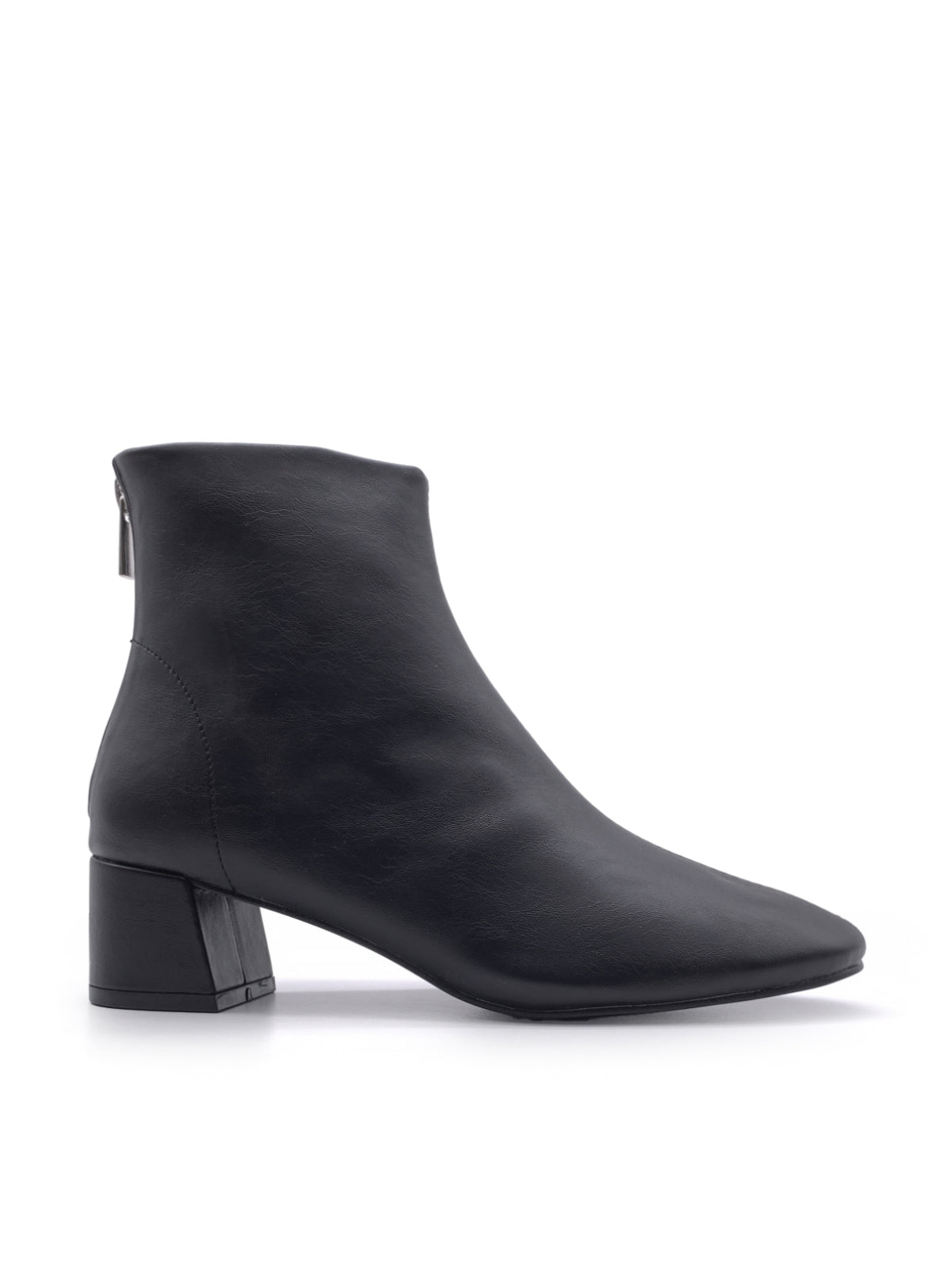 LUCY - Tronchetti in ecopelle con zip posteriore