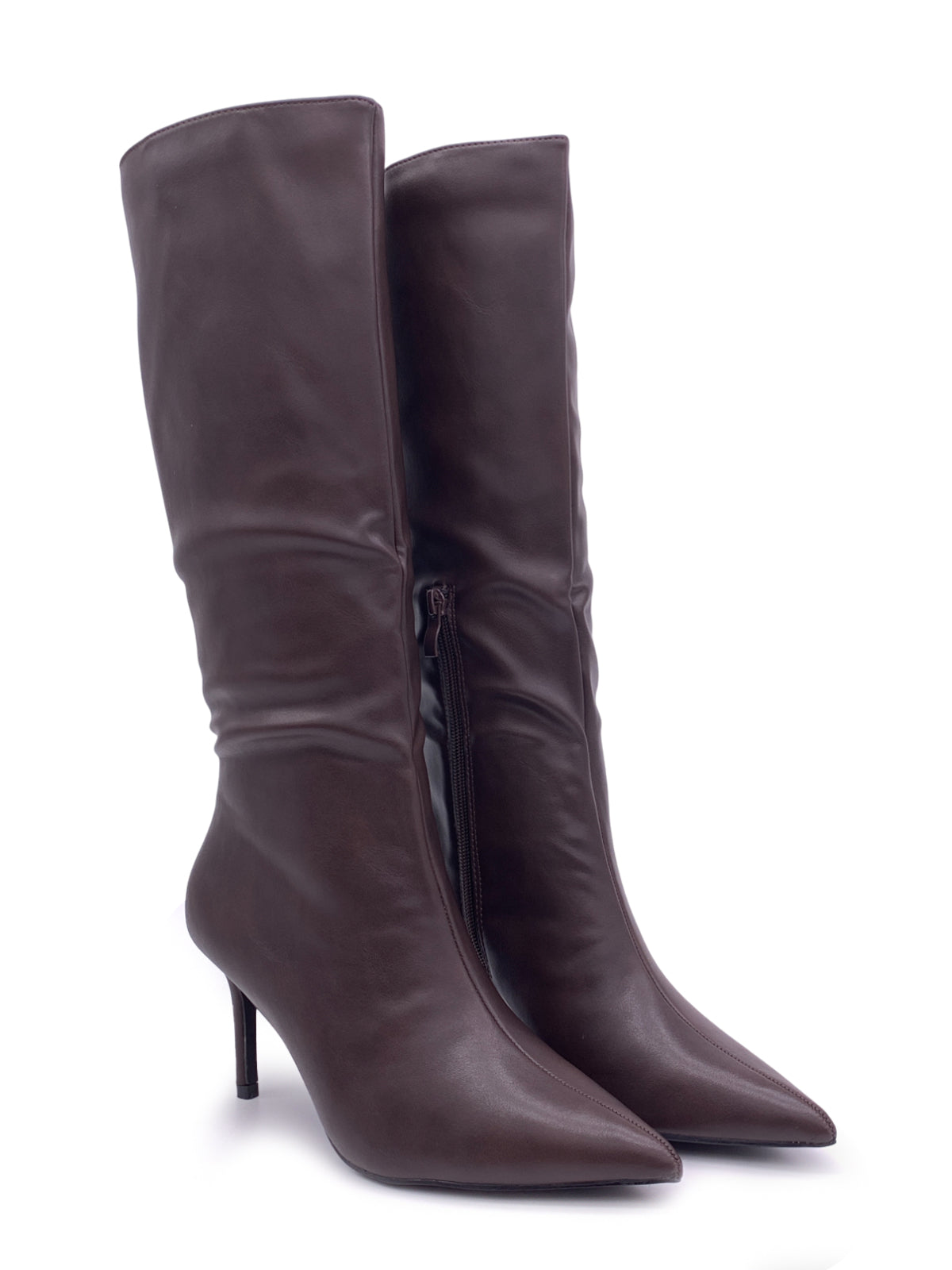 MARIAPAOLA - Stivali in ecopelle con tacco a spillo